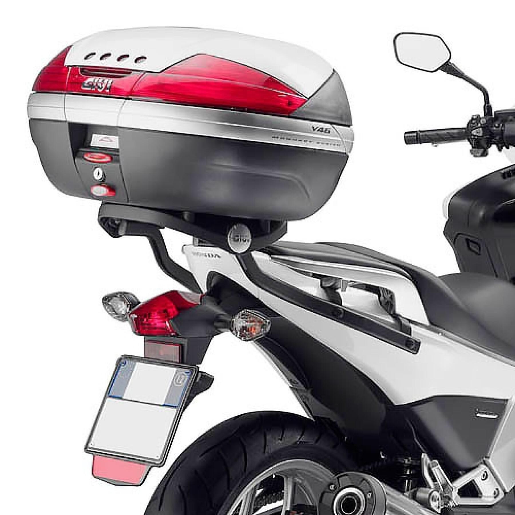 Soporte del baúl de la moto Givi Monokey ou Monolock Honda Integra 700 (12 à 13)