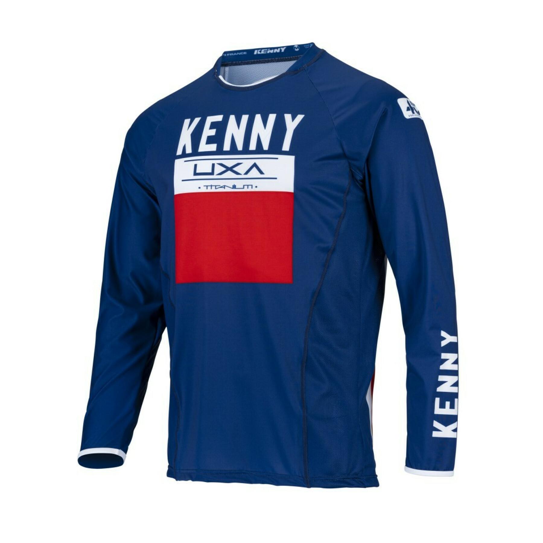 Camiseta de moto cross Kenny titanium