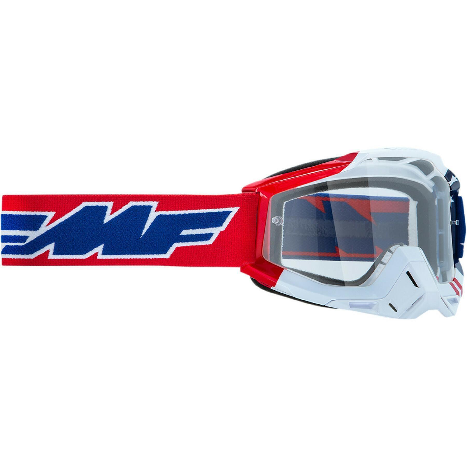 Gafas de cross para moto FMF Vision us of a clr