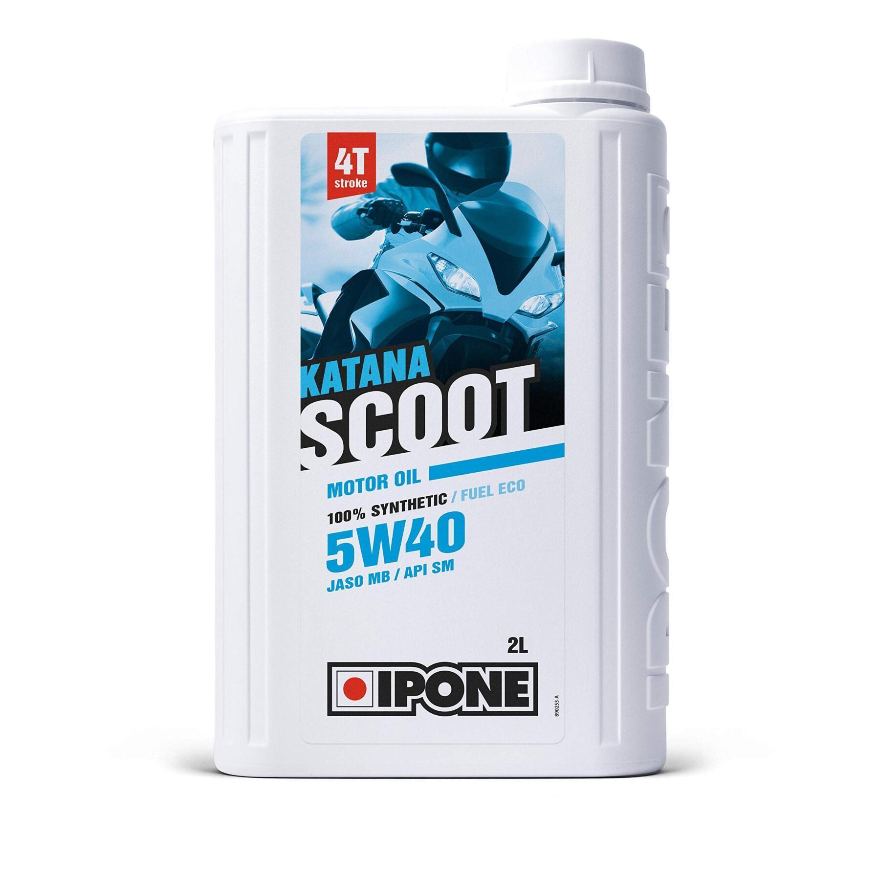Aceite para motos ipone katana scoot 5w40