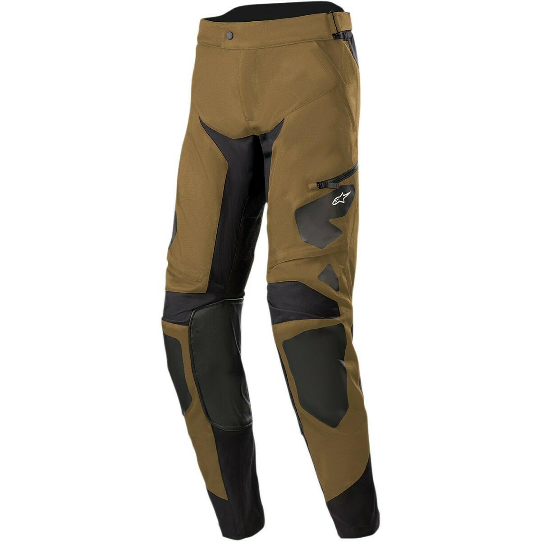 Pantalón cruzados de moto Alpinestars vent XT IB brown and black