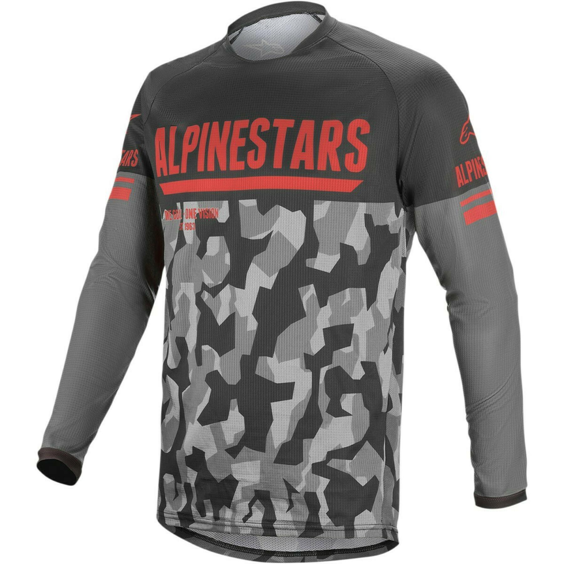 Camiseta de moto cross Alpinestars vent-R