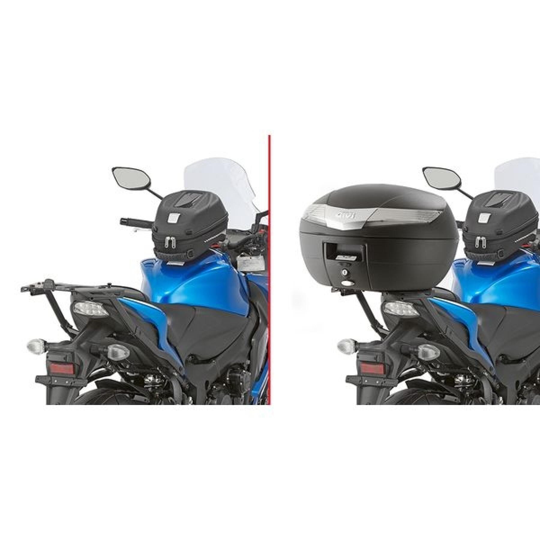 Soporte del baúl de la moto Givi Monokey ou Monolock Suzuki GSX S1000F/GSX S1000 (15 à 20)