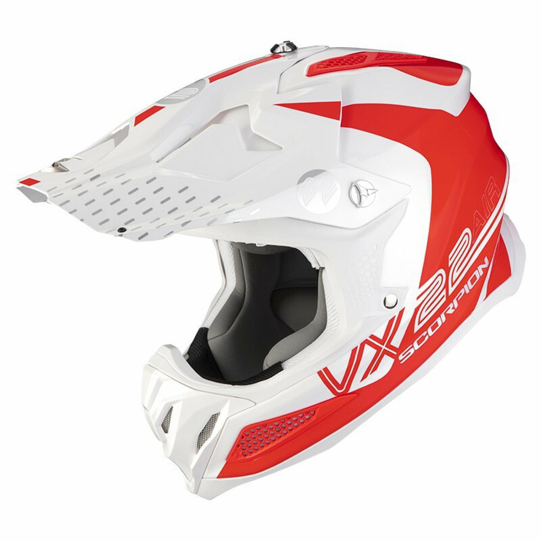 Visera de casco de moto Scorpion vx-22 PEAK ARES