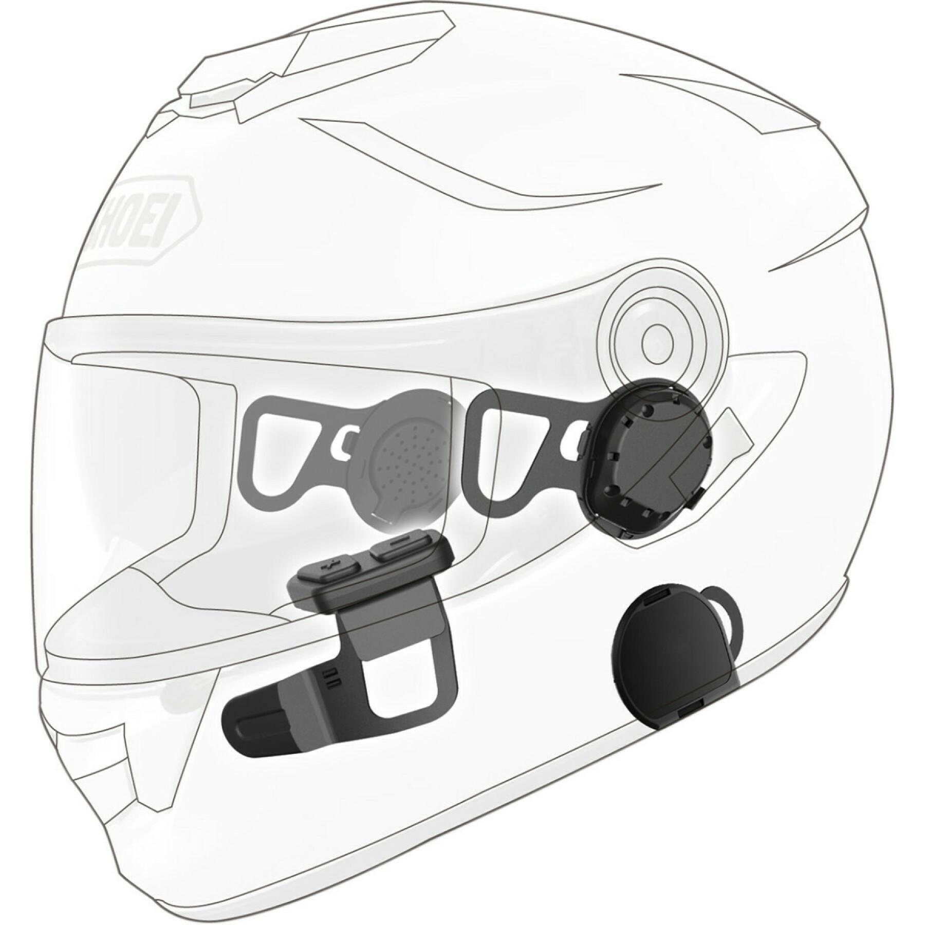 Intercomunicador Bluetooth para motos Sena 10u-shoei gt-air