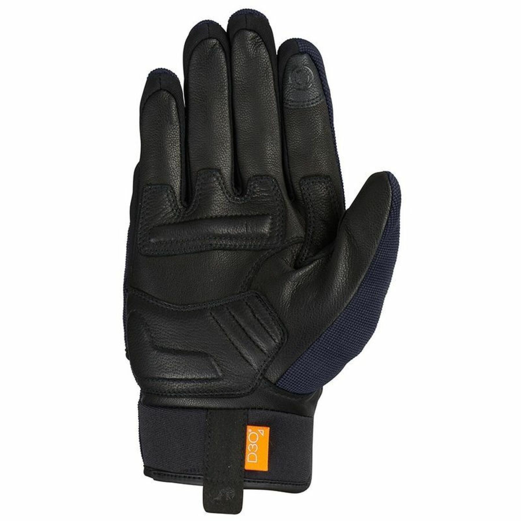 Furygan jet d3o verano motocicleta guantes talla L-negro 