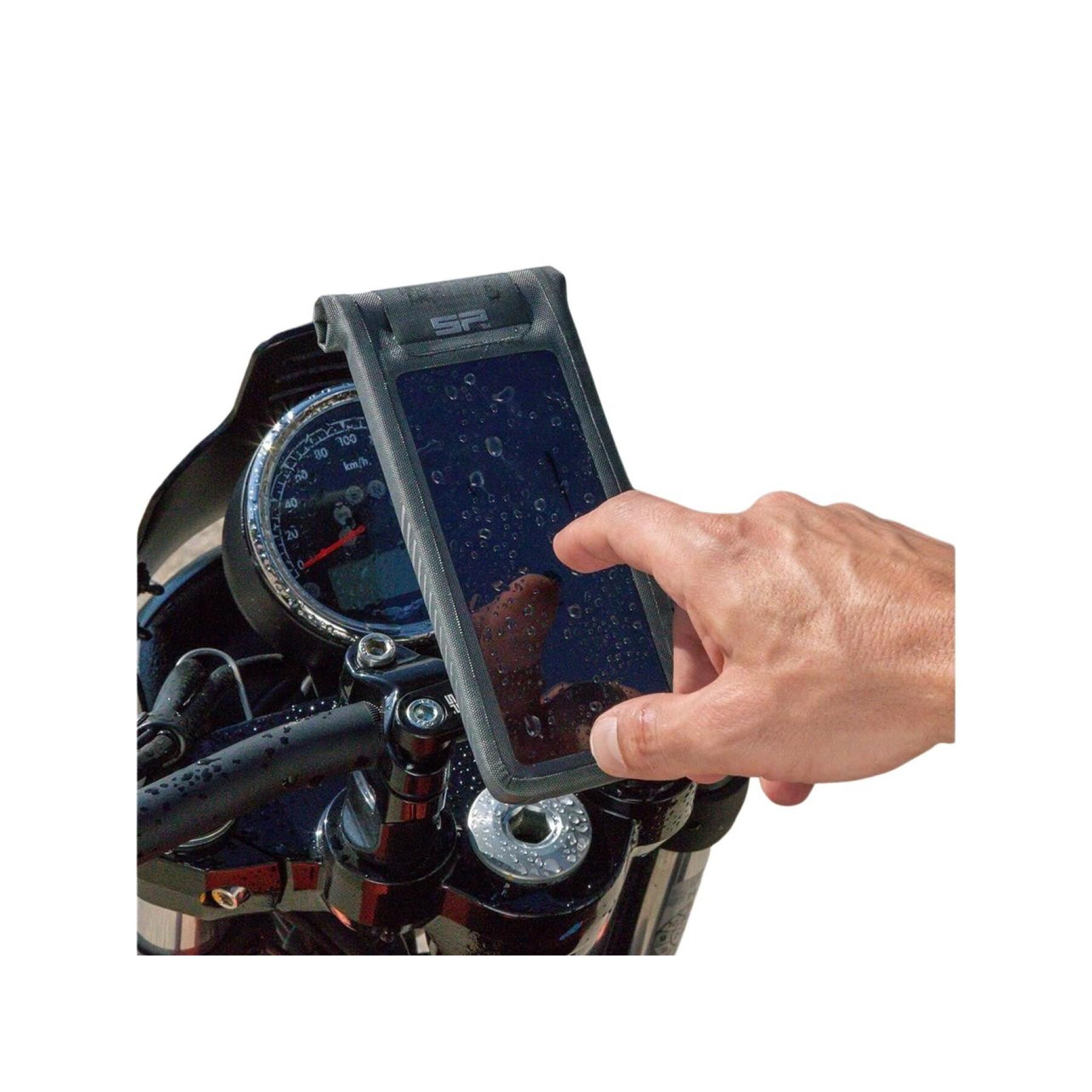 Soporte para smartphone moto Sp-Connect Pack Complet Sp-Connect Moto Bundle fijación en manillar Iphone 12 Mini