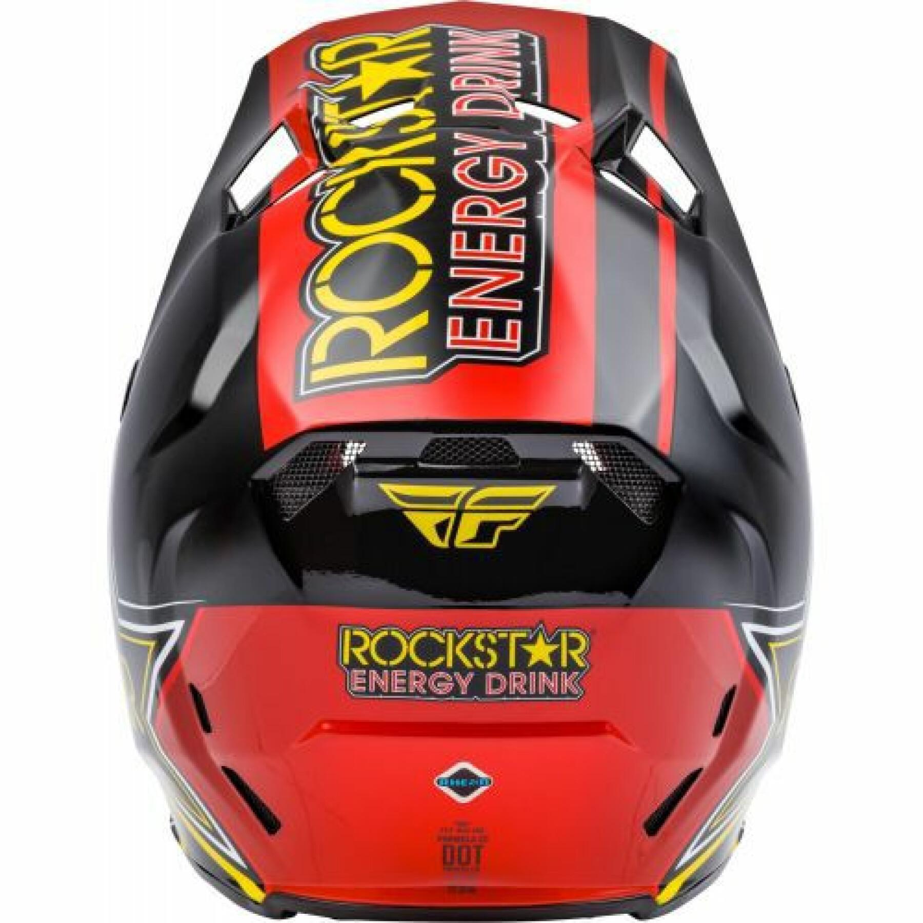 Casco de moto Fly Racing Formula Cc Rockstar