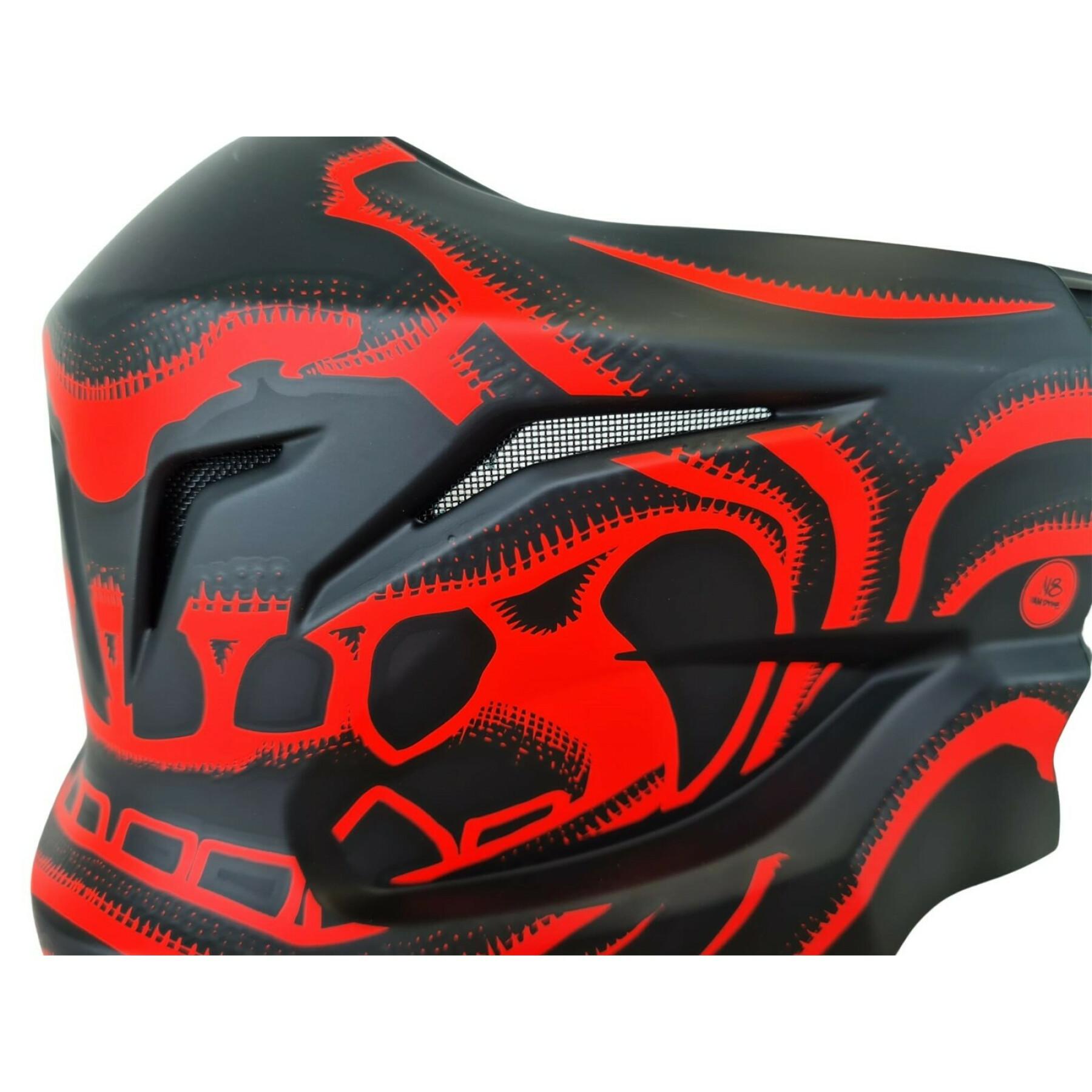 Máscara de moto Scorpion Exo-Combat evo mask SAMURAI