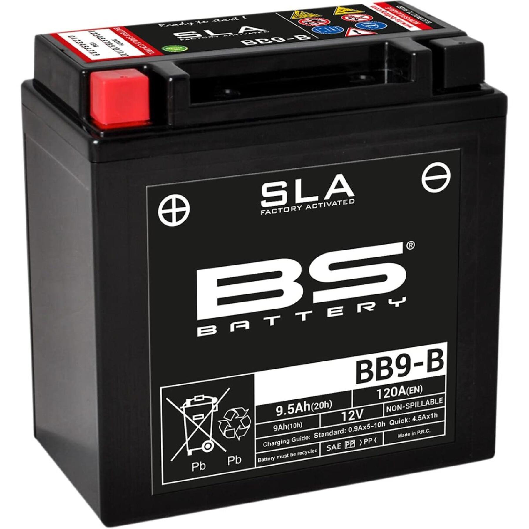 Batería de moto BS Battery SLA BTX12 - C (10Hr) - C (20Hr)