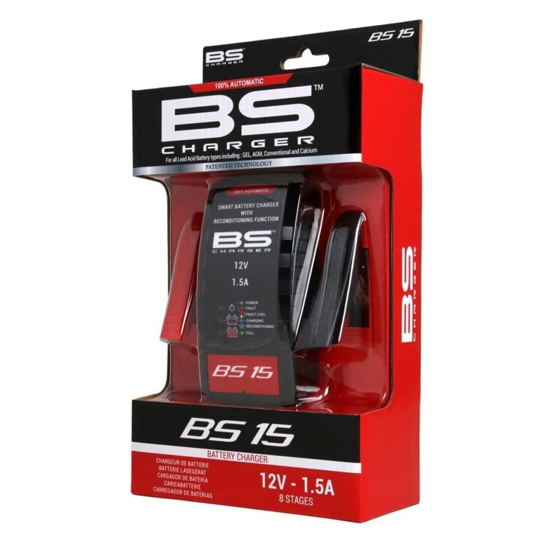 Cargador de batería de moto BS Battery BS 15