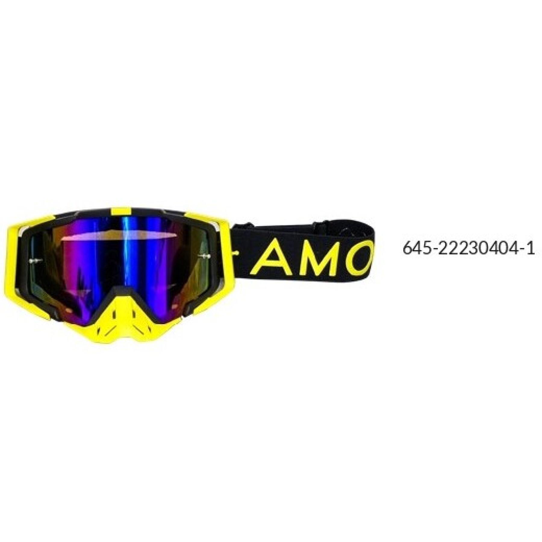 Gafas de moto  con cristal azul Amoq Aster