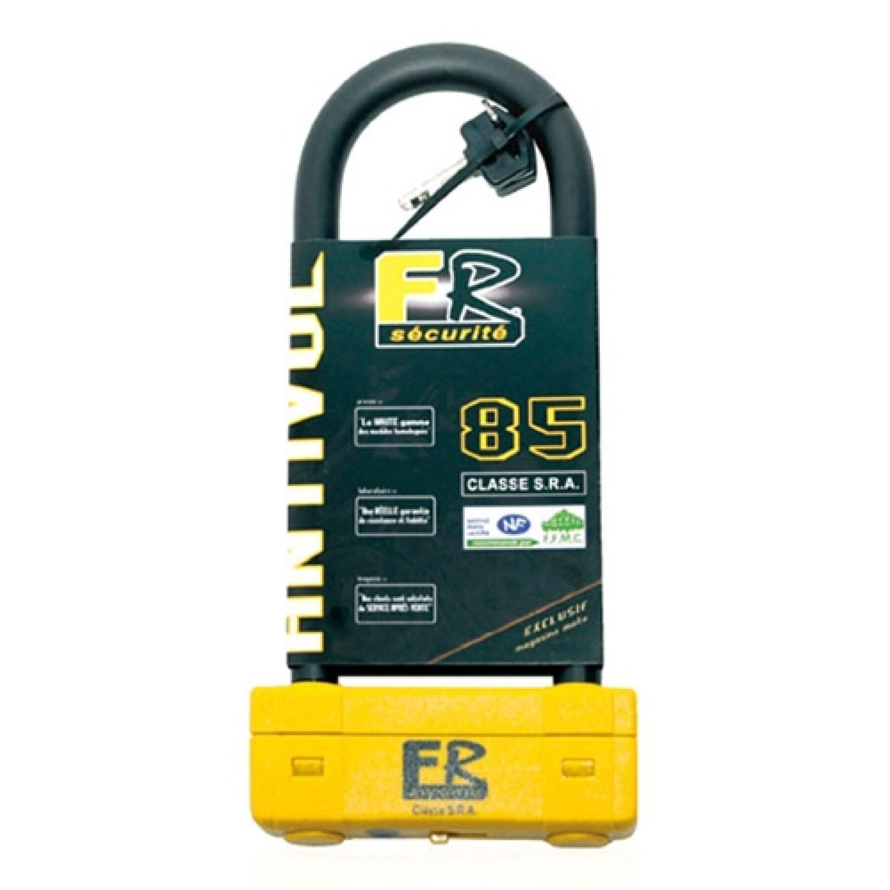 16 mm sra approved u-lock - nf-ffmc FR Securite FR 85 M – 85 x 250 mm