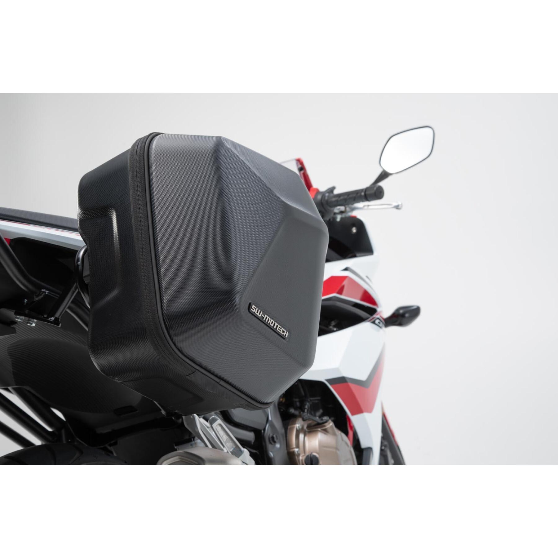 Kit de maletas laterales de moto SW-Motech URBAN ABS 2x 16,5 l.Honda CB500F (16-18)/ CBR500R (16-18).