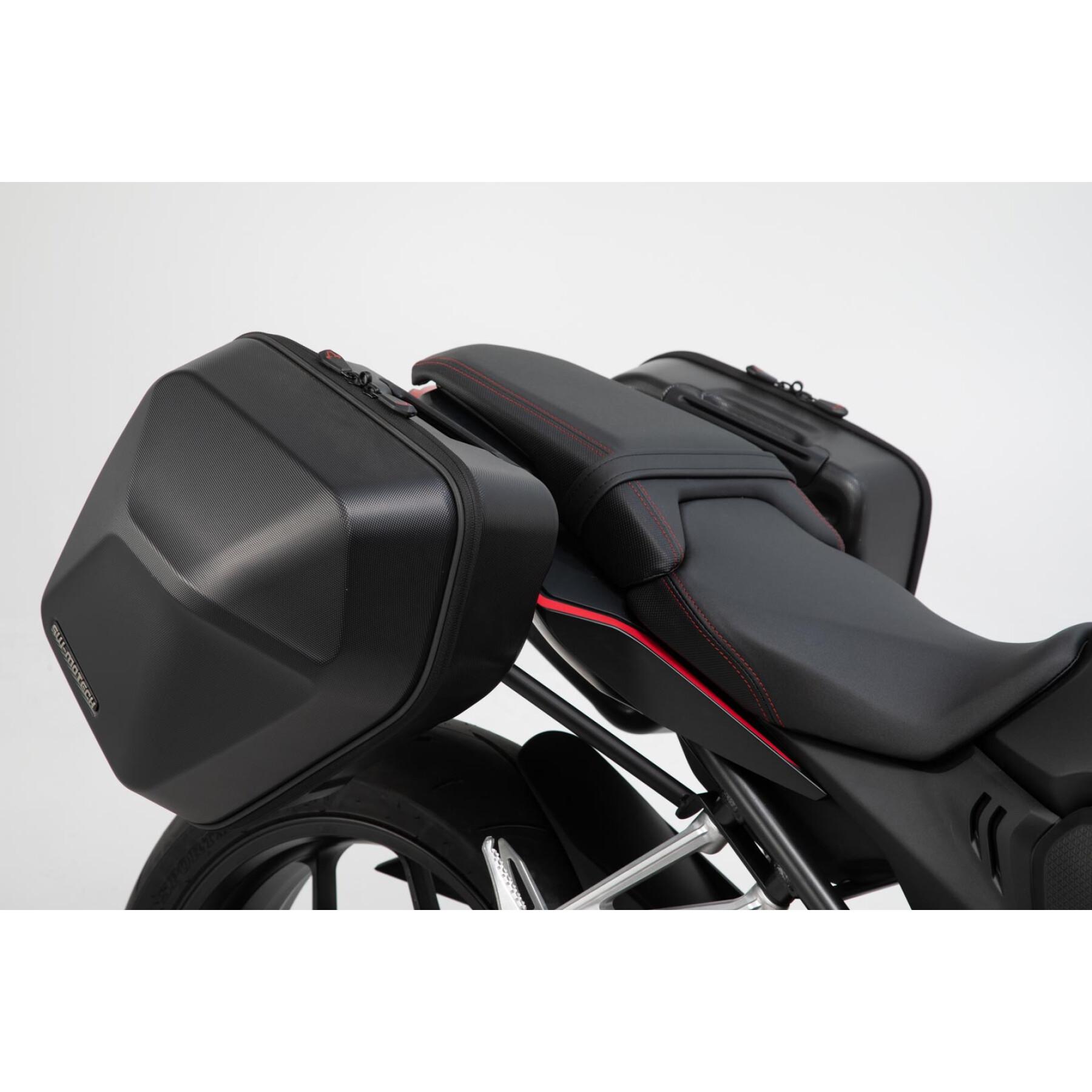 Kit de maletas laterales de moto SW-Motech URBAN ABS 2x 16,5 l.Honda  CBR650R / CB650R (18-). - Casos laterales - Casos laterales - Equipaje