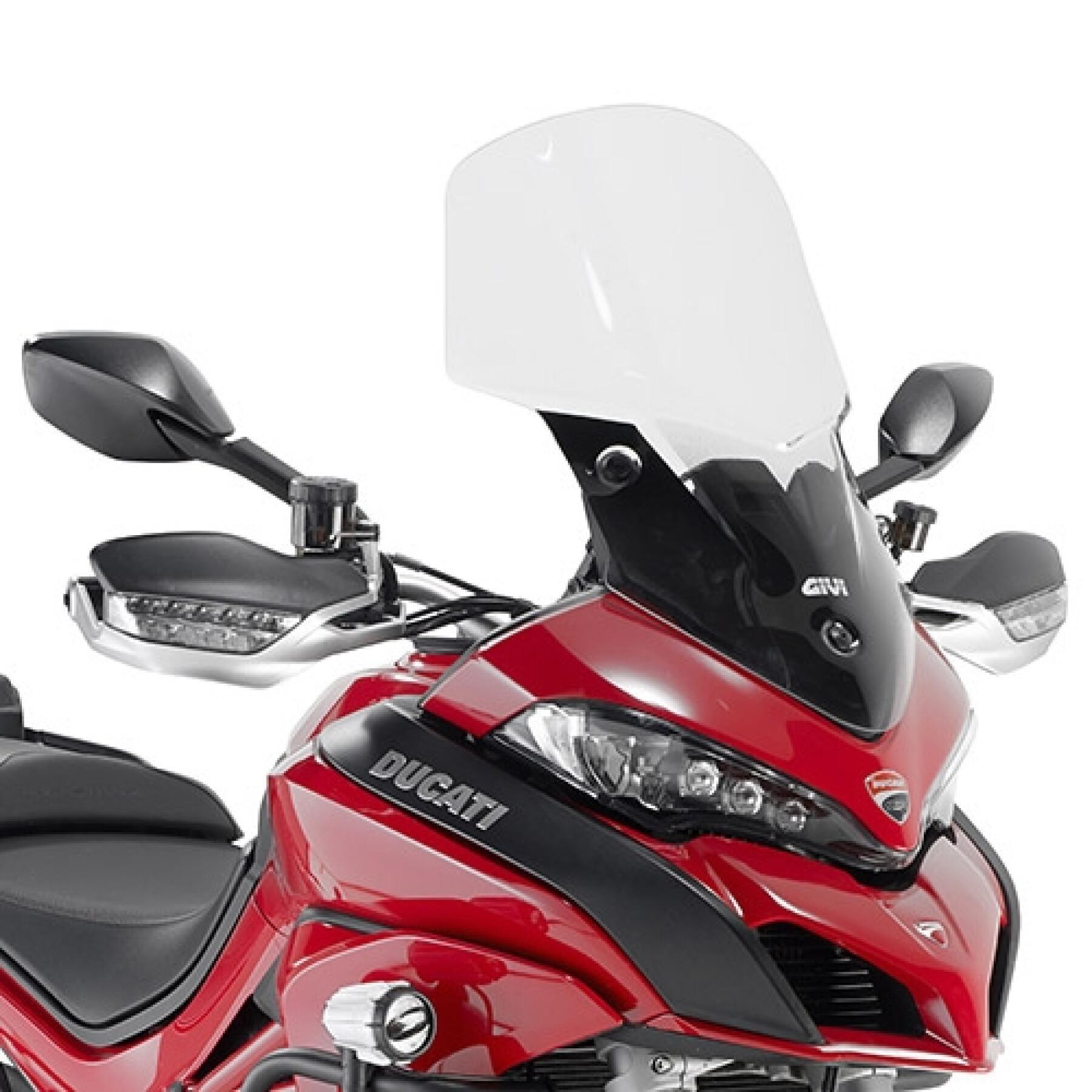 Burbuja de moto Givi Basse et Sportive Ducati Multistrada 1200 (15 À 18)