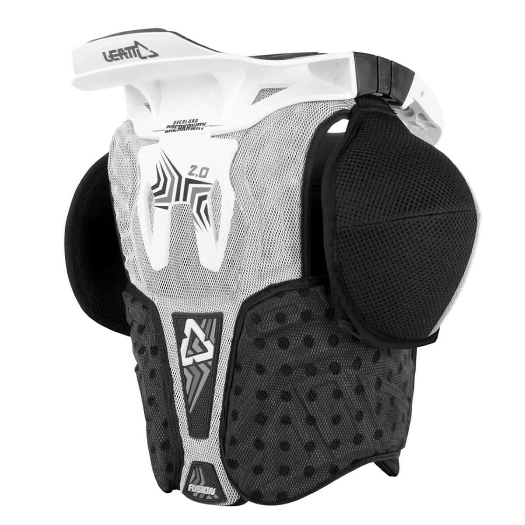 Protector pectoral de moto para niños Leatt fusion vest 2.0