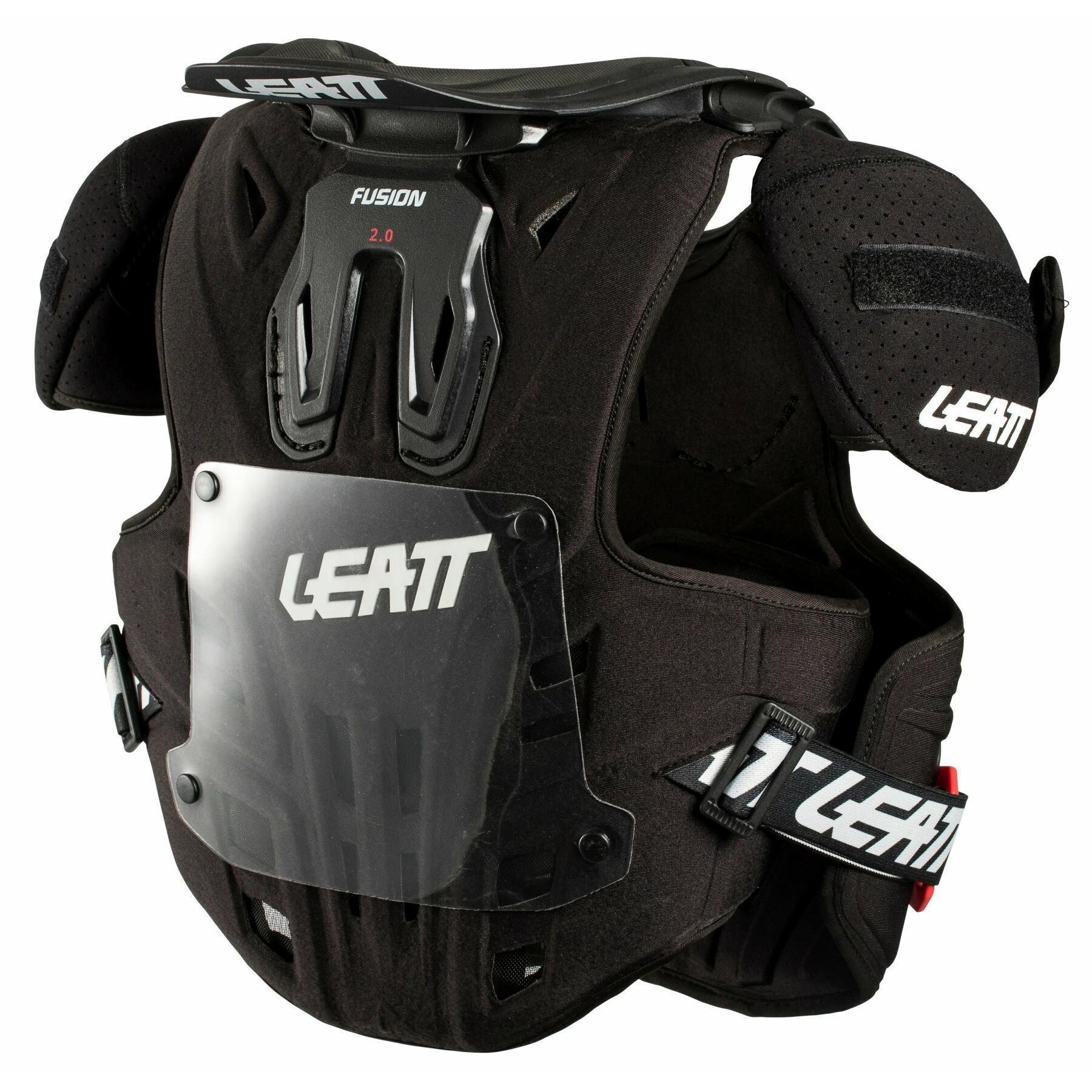 Protector pectoral de moto para niños Leatt 2.0
