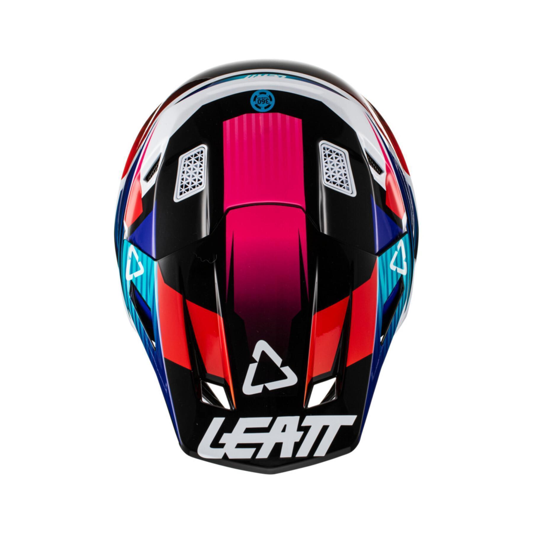 Casco de moto con gafas Leatt 8.5 V22