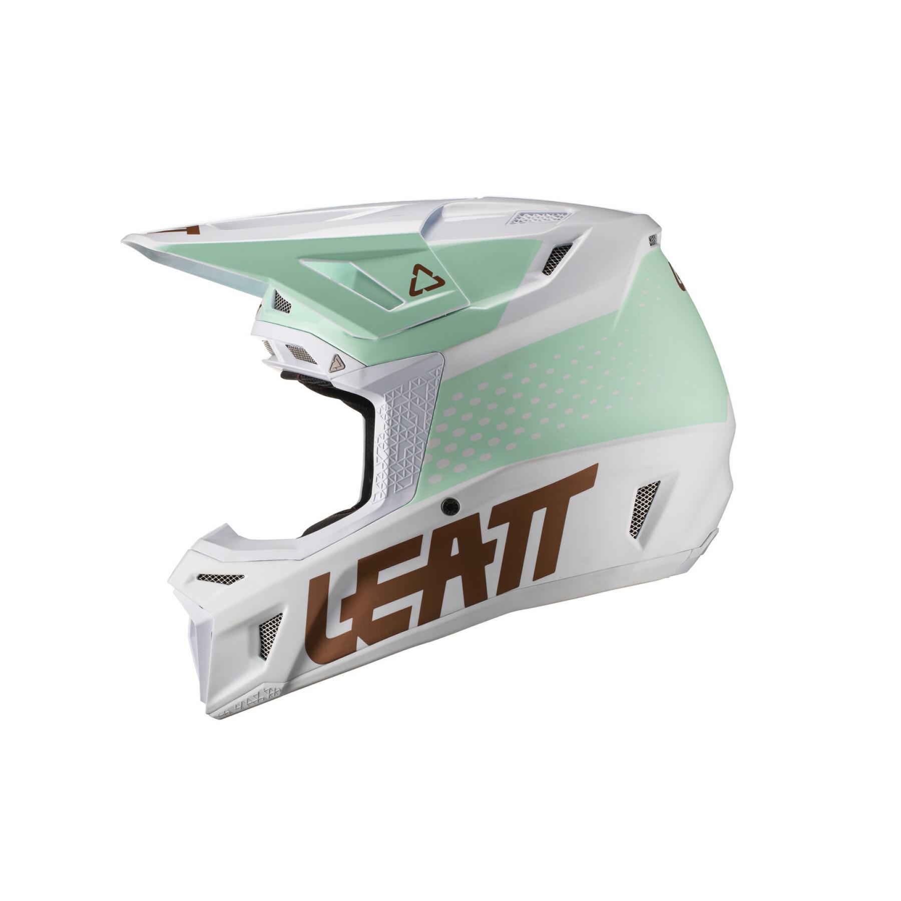 Casco de moto con gafas incluidas Leatt 8.5 V21.1
