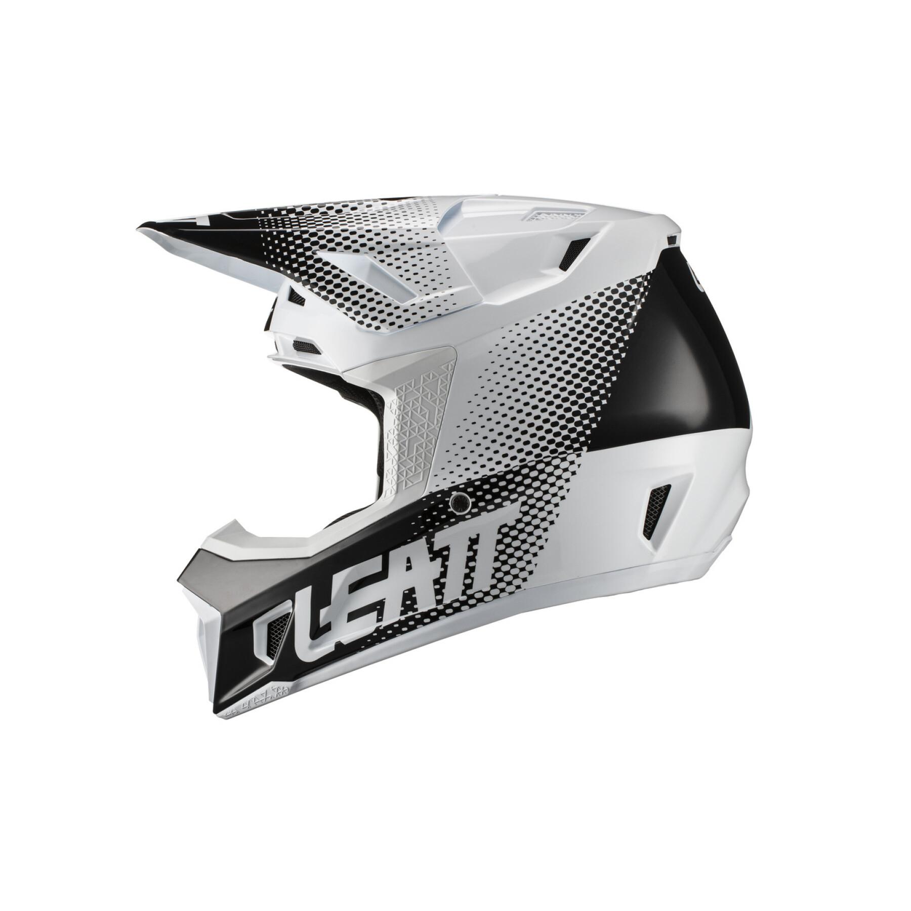 Casco de moto con gafas incluidas Leatt 7.5 V21.1