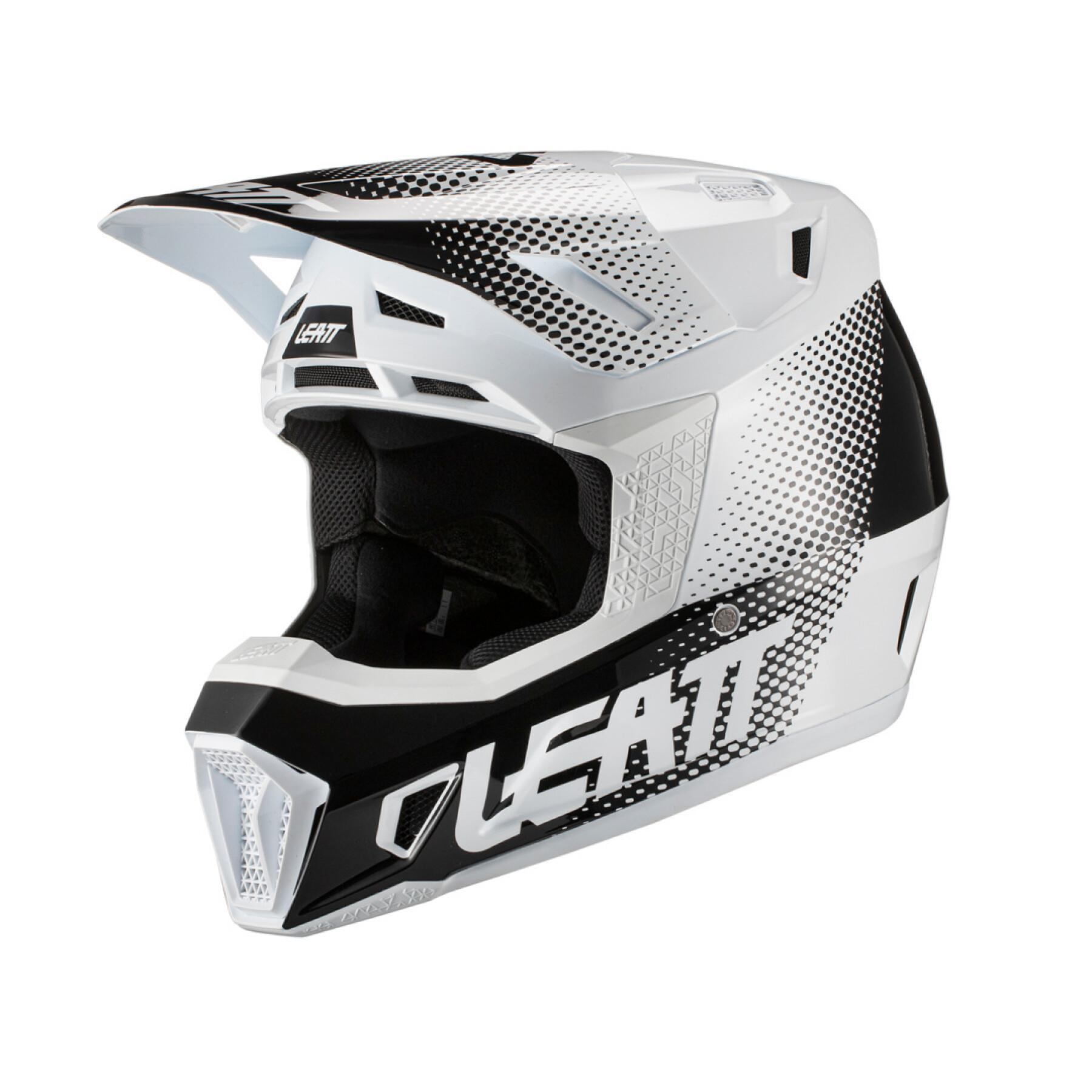 Casco de moto con gafas Leatt 7.5 V22