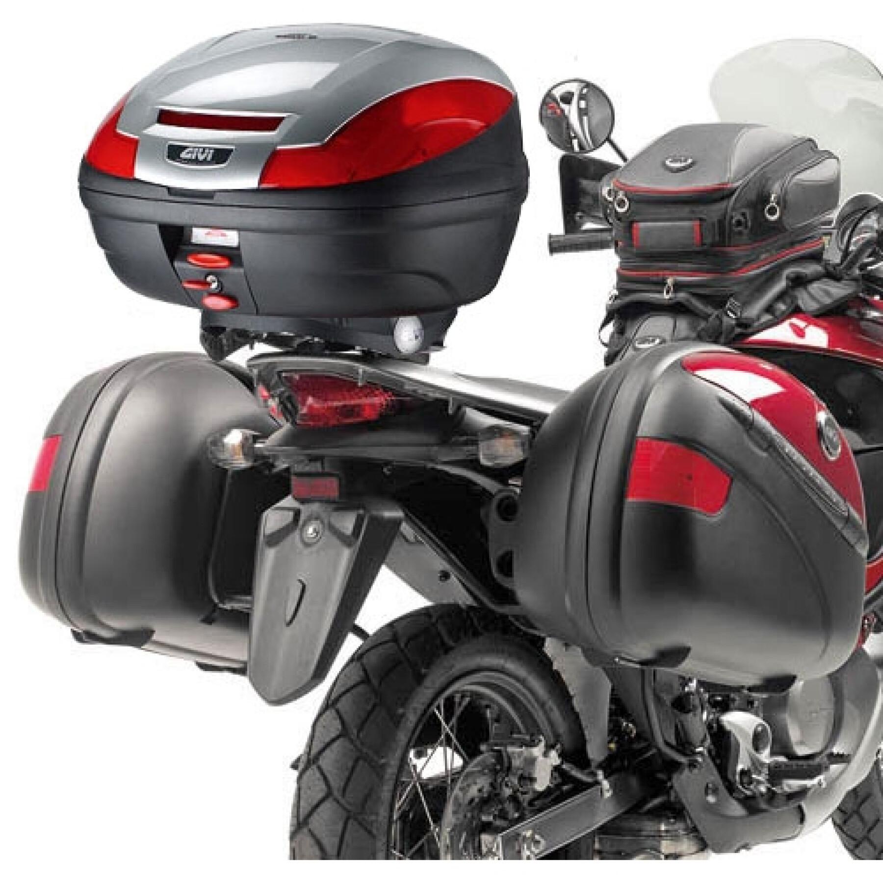 Soporte del baúl de la moto Givi Monokey Honda XL 700 V Transalp (08 à 13)