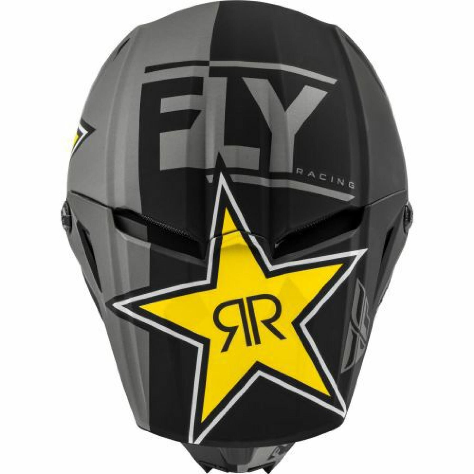 Casco de moto Fly Racing Kinetic Rockstar 2021