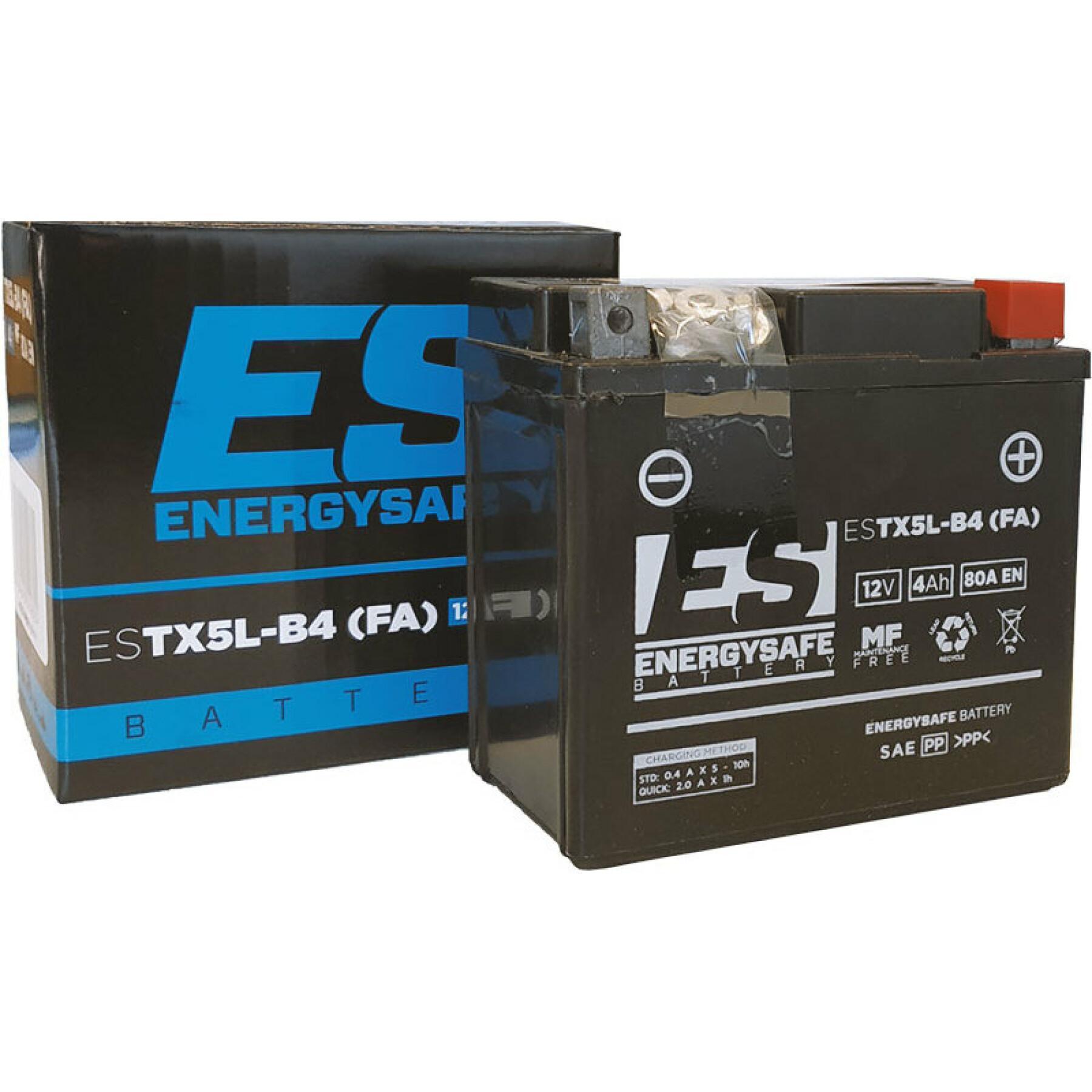 Batería de moto activada de fábrica Energy Safe CTX5L (FA)