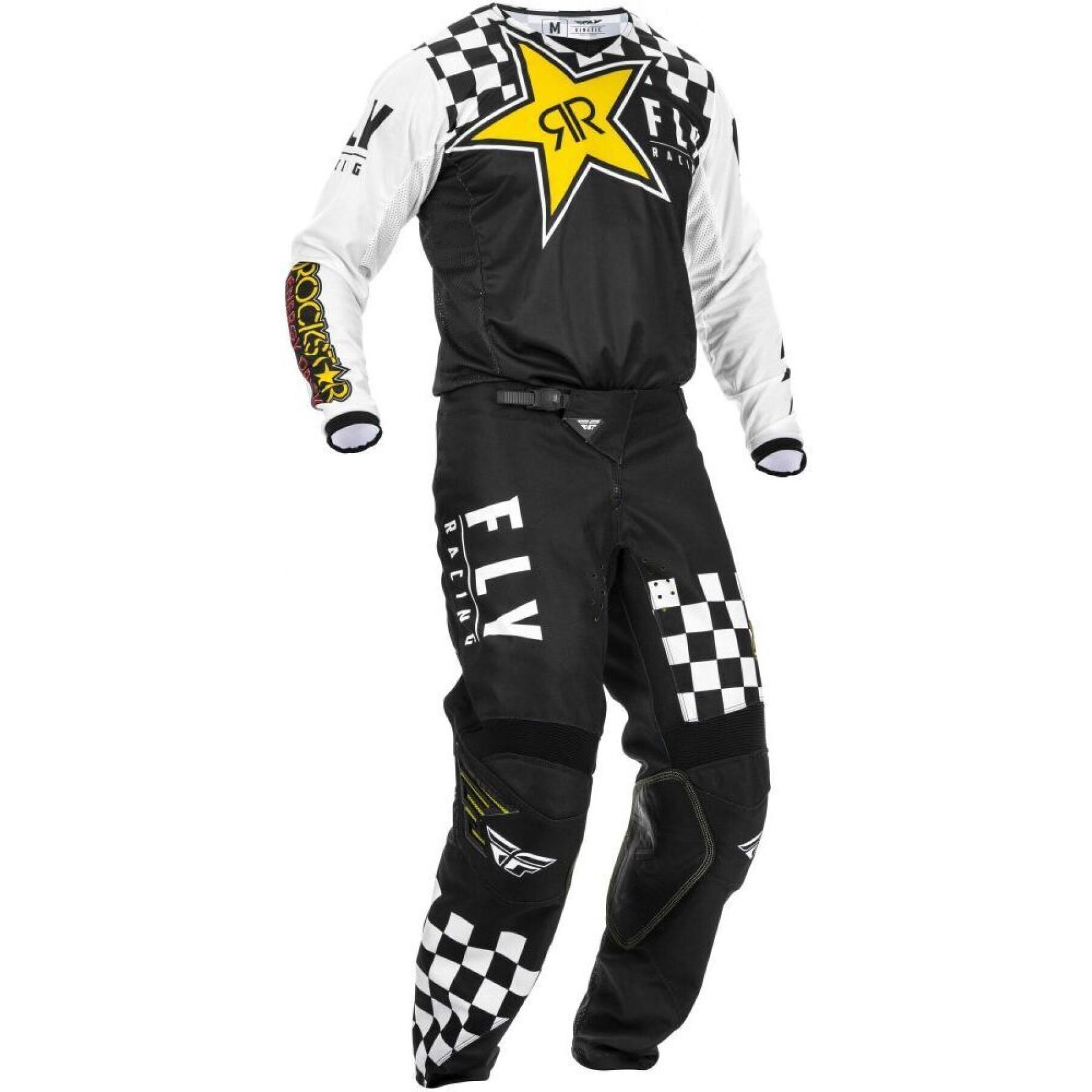 Pantalones para niños Fly Racing Kinetic Rockstar 2020