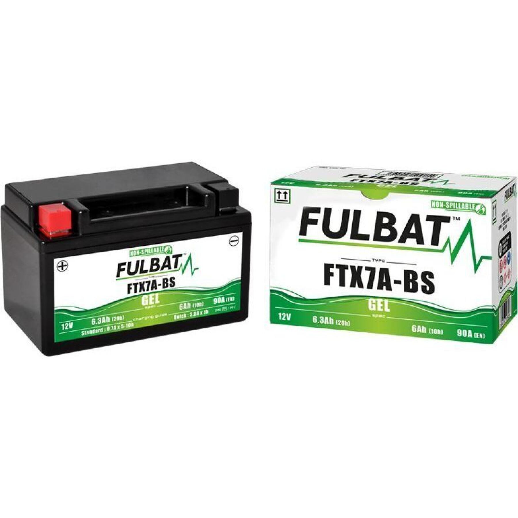 Batería Fulbat FTX7A-BS Gel