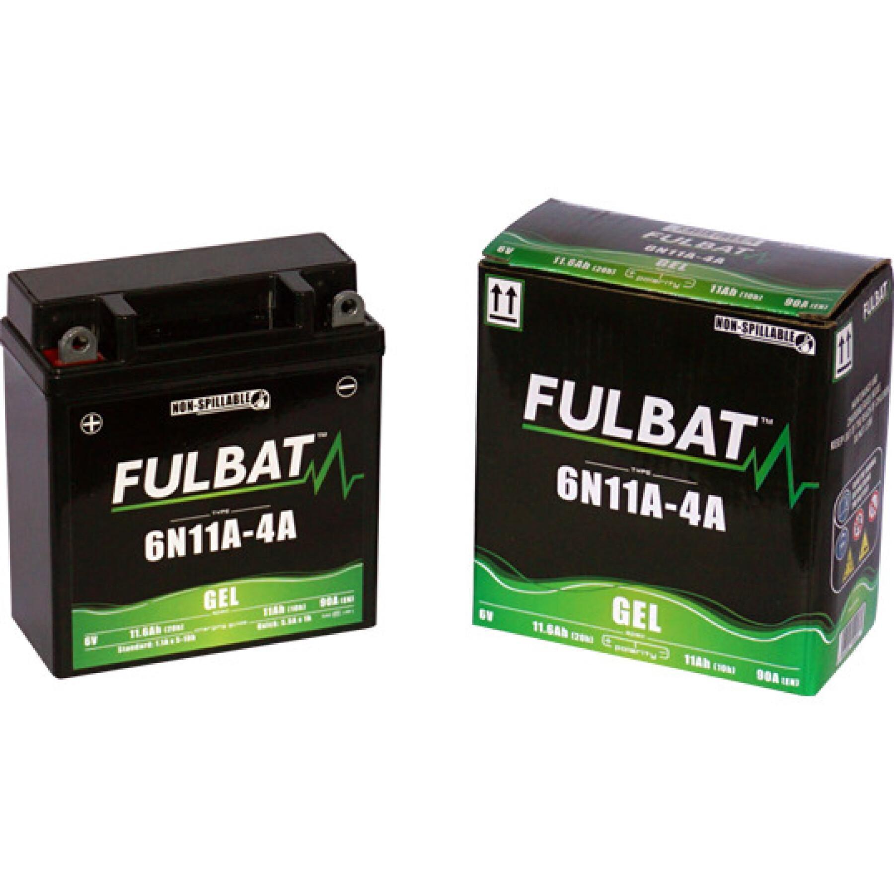 Batería Fulbat 6N11A-4A Gel