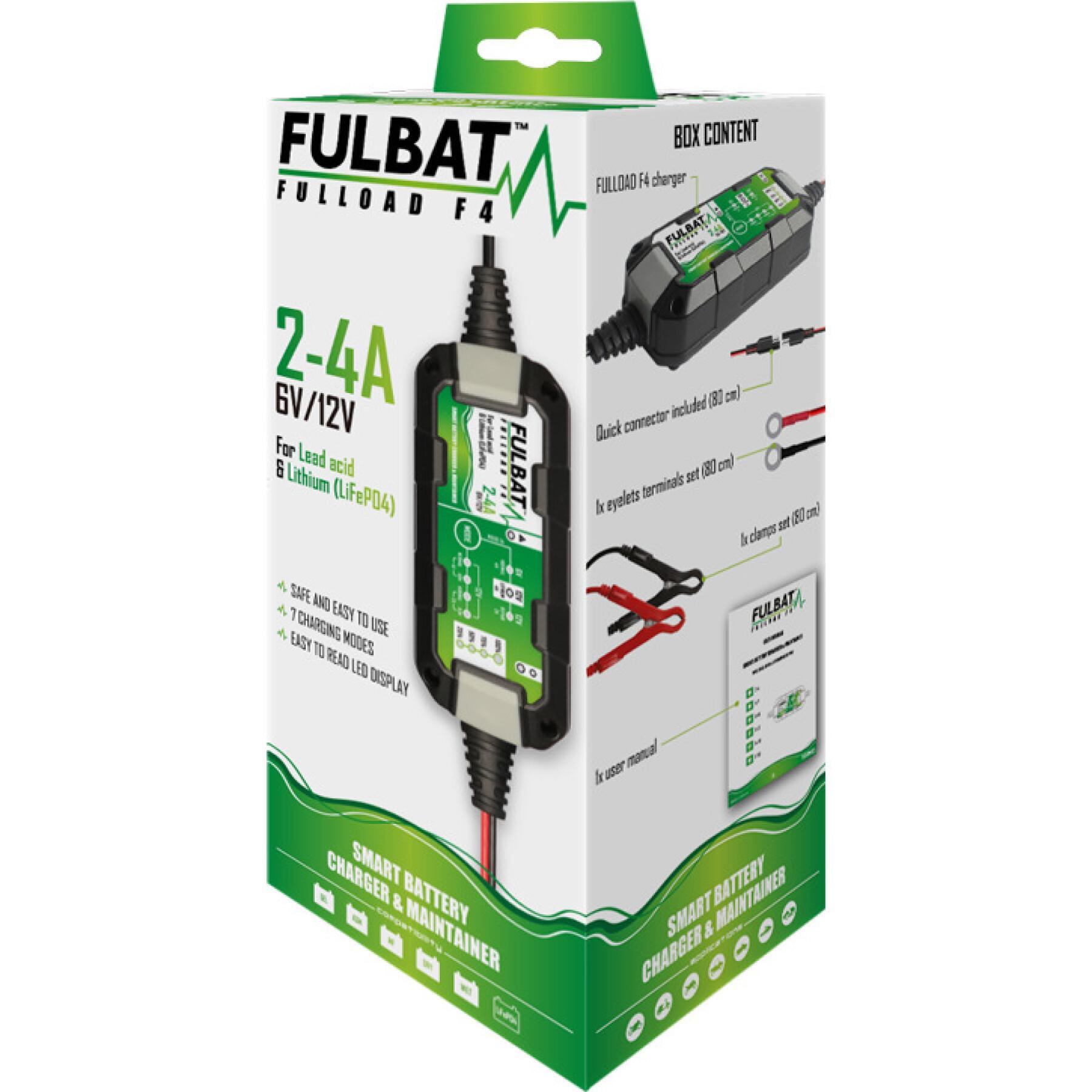 Cargador de batería Fulbat Fulload F4