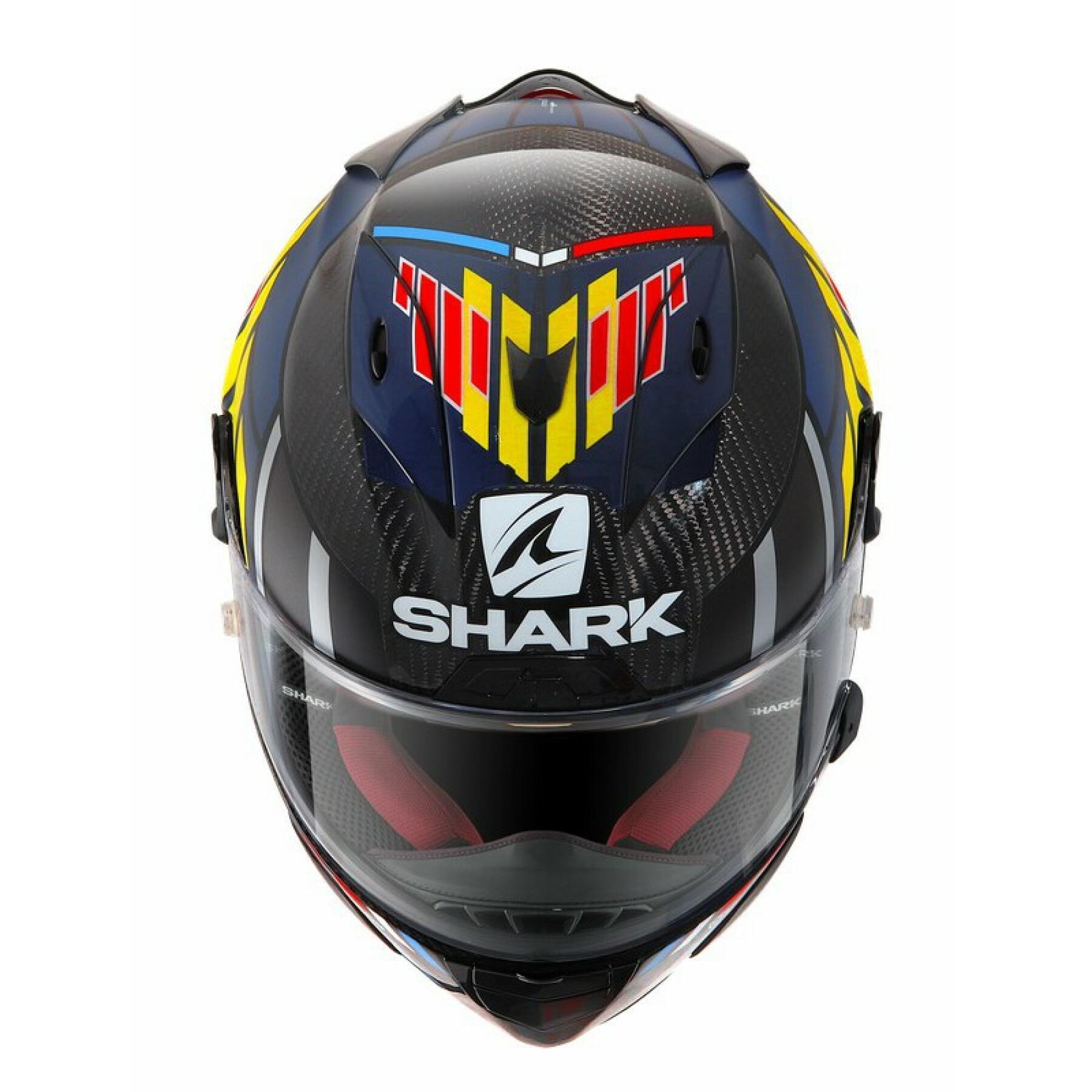 Casco de moto integral Shark race-r pro carbon zarco speedblock