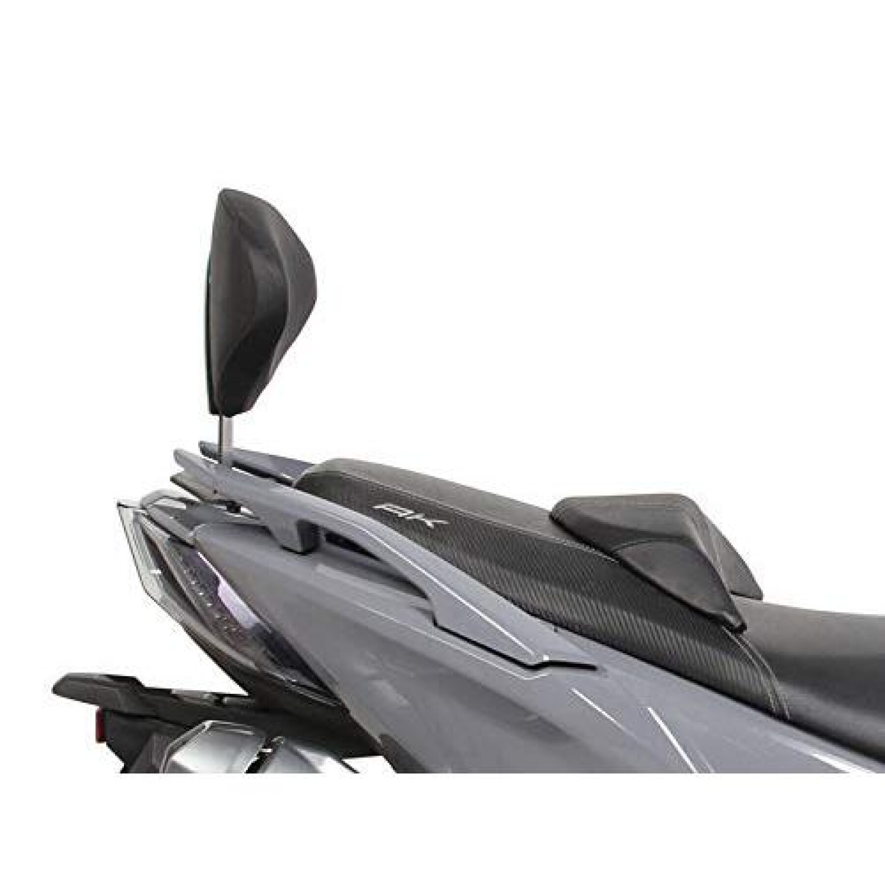 Fijación del respaldo del scooter Shad Kymco ak 550