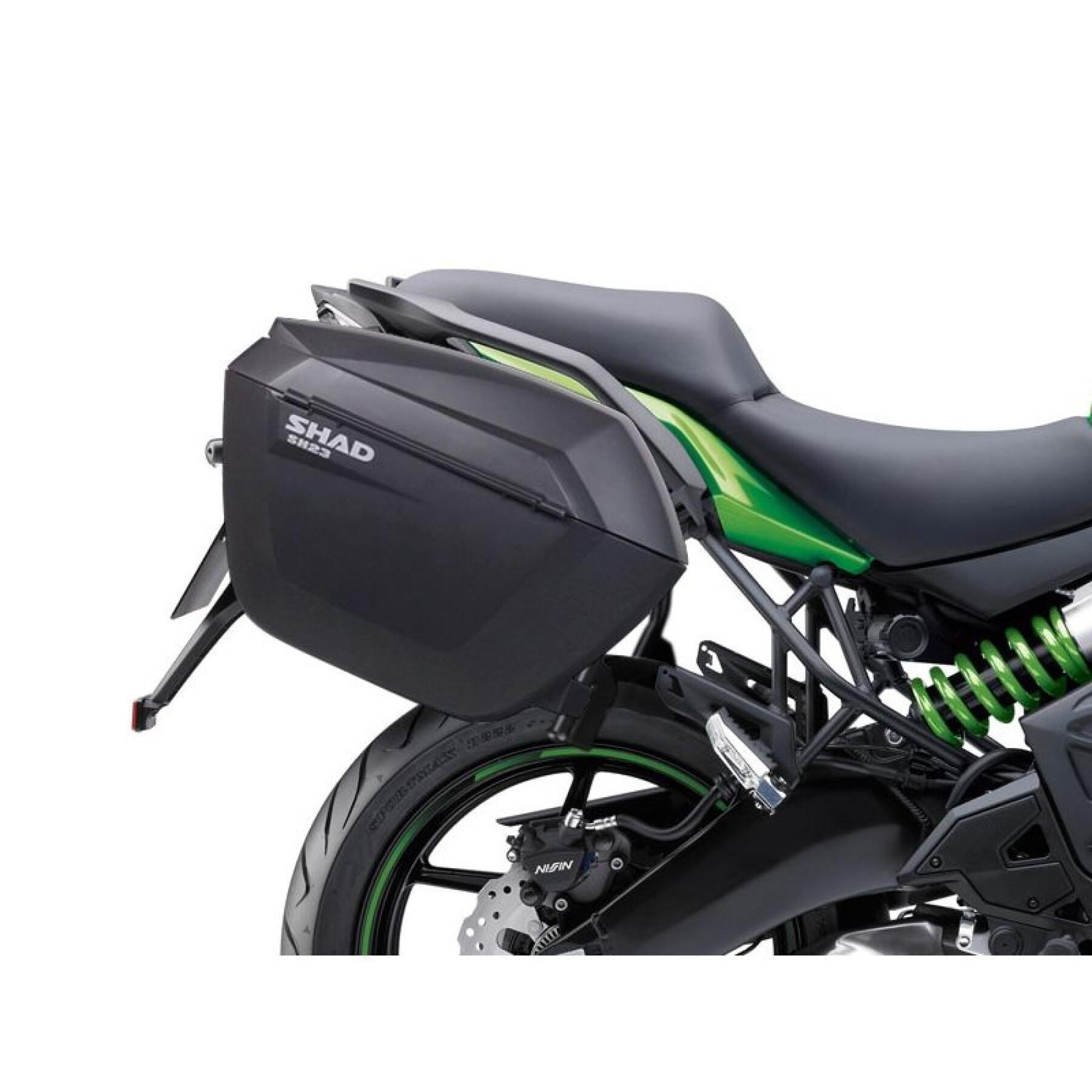 Soporte maleta lateral moto Shad 3P System Kawasaki Versys 650 (15 a 21)