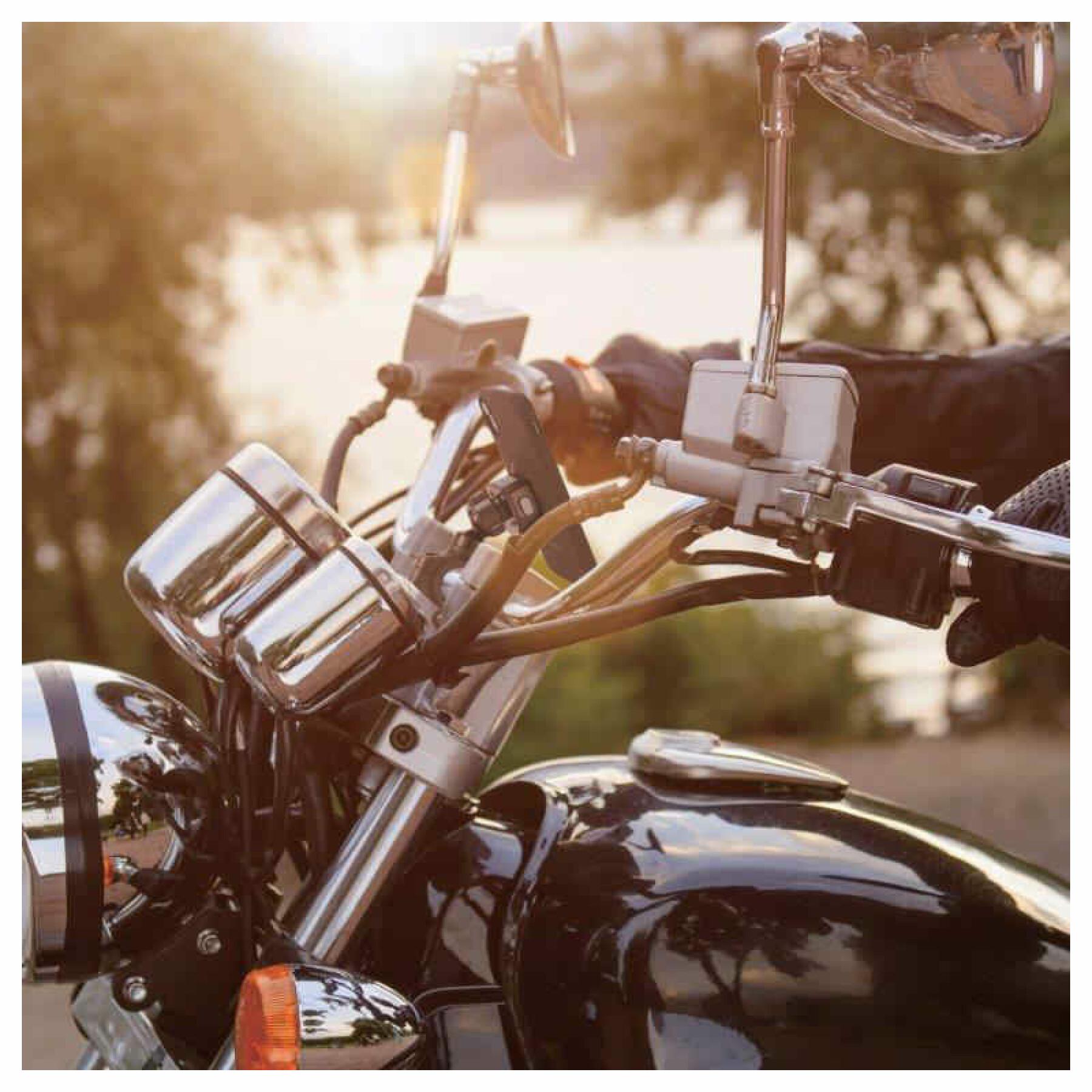 Montaje en el manillar de la moto/scooter Tigra fit-clic