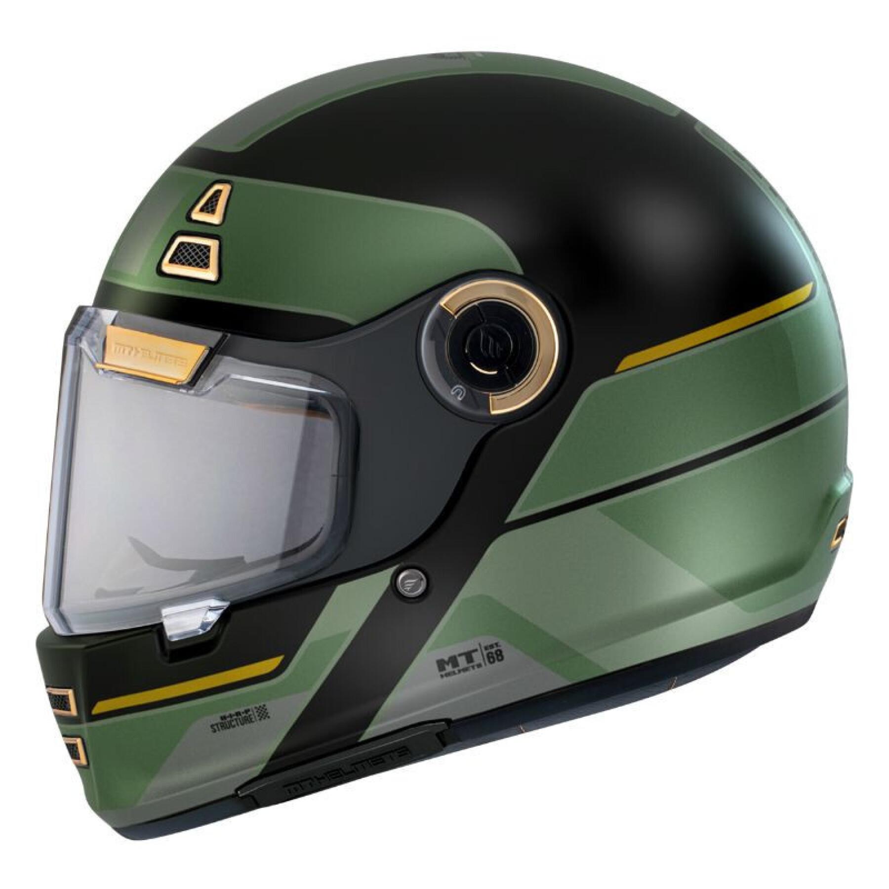 Casco integral de moto MT Helmets Jama 68Th C1 (Ece 22.06) M(57/58 cm)