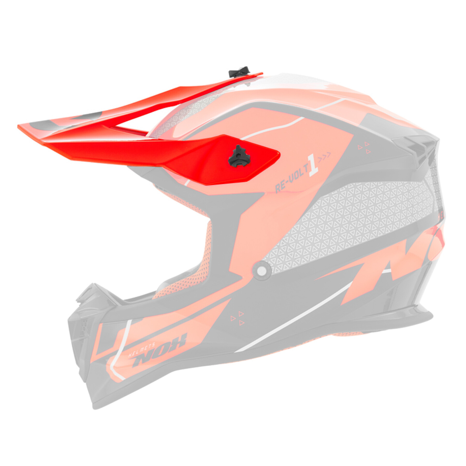 Visera para casco de motocross Nox 633 Revolt
