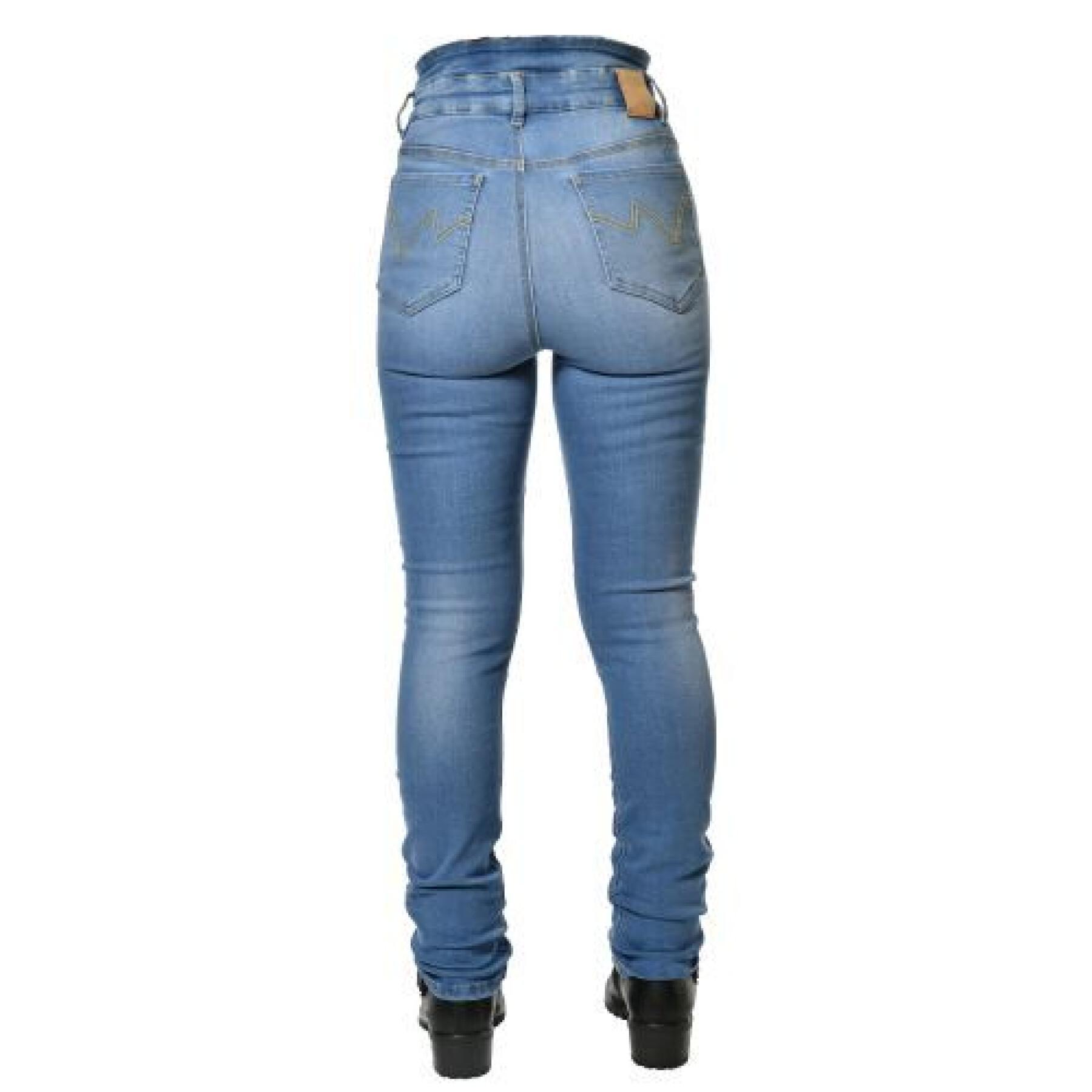 Jeans moto mujer Overlap Erin Single Layer Homologated