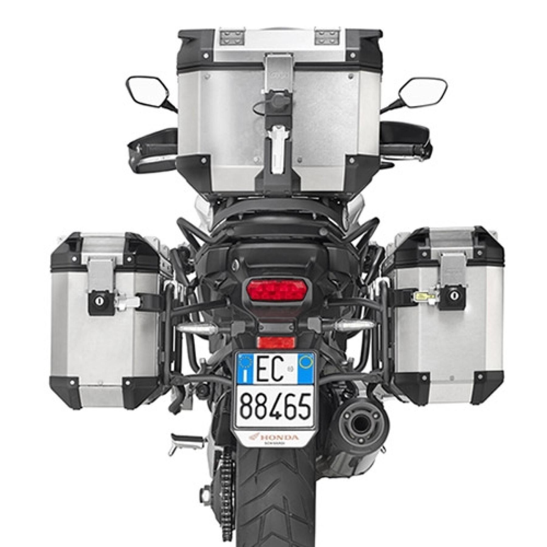 Soporte de la maleta lateral de la moto Givi Monokey Cam-Side Honda Crossrunner 800 (15 À 19)