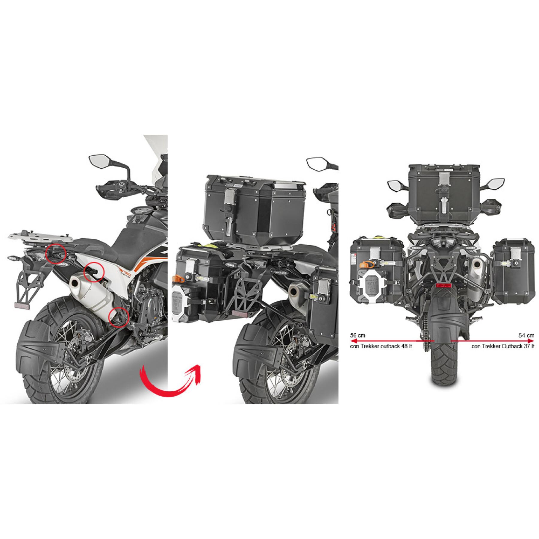 Soportes Maletas Laterales Moto Guzzi V7 Stone 21- Givi CamSide ONEFIT