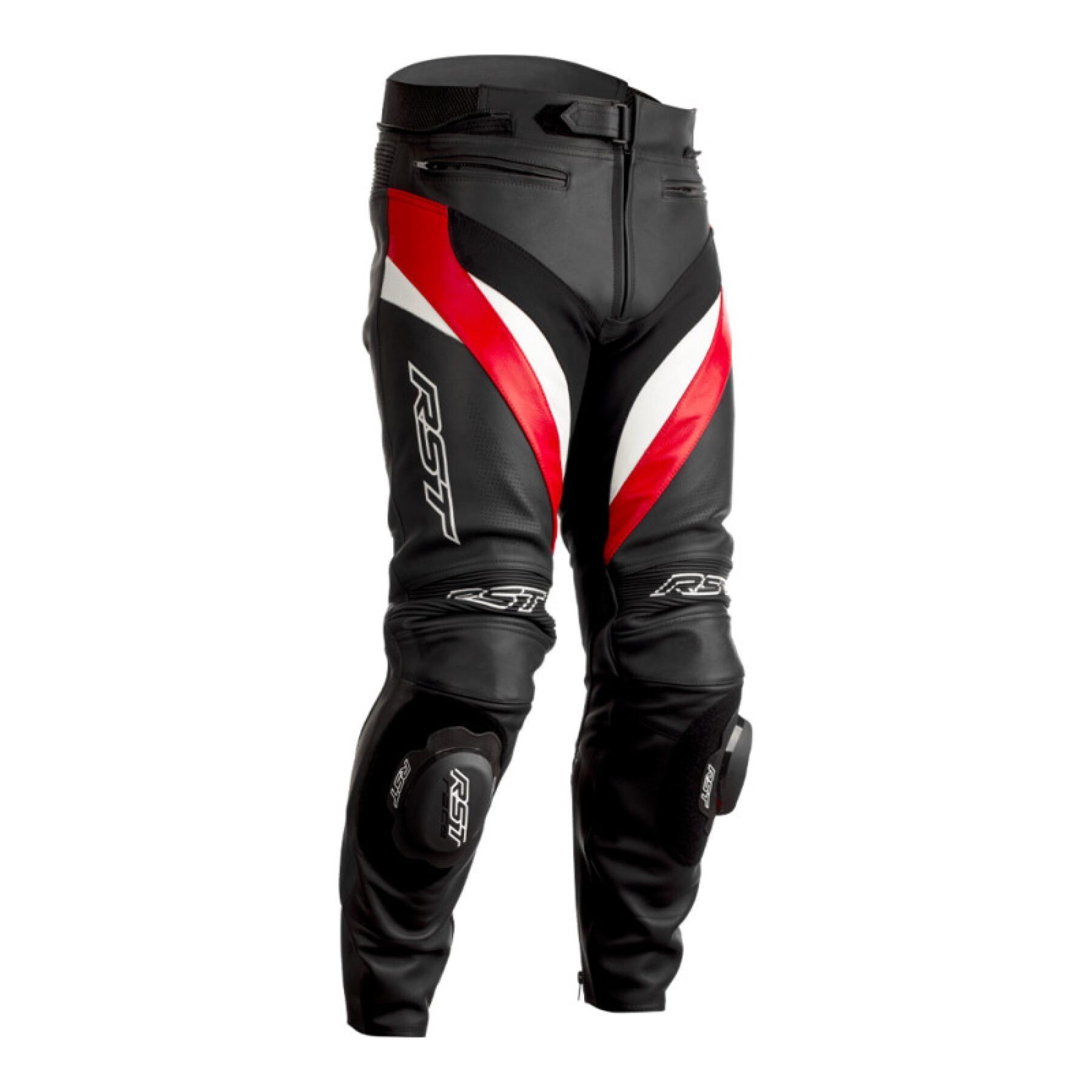 Pantalones de moto de cuero RST Tractech Evo 8 CE