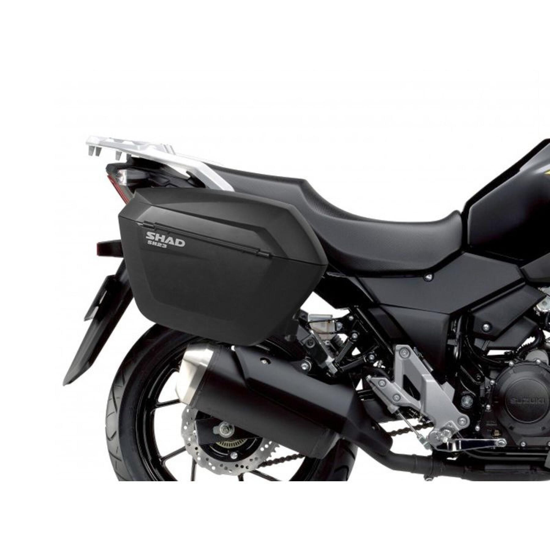 Soporte maleta lateral moto Shad 3P System Suzuki V-Strom 250 (17 TO 20)
