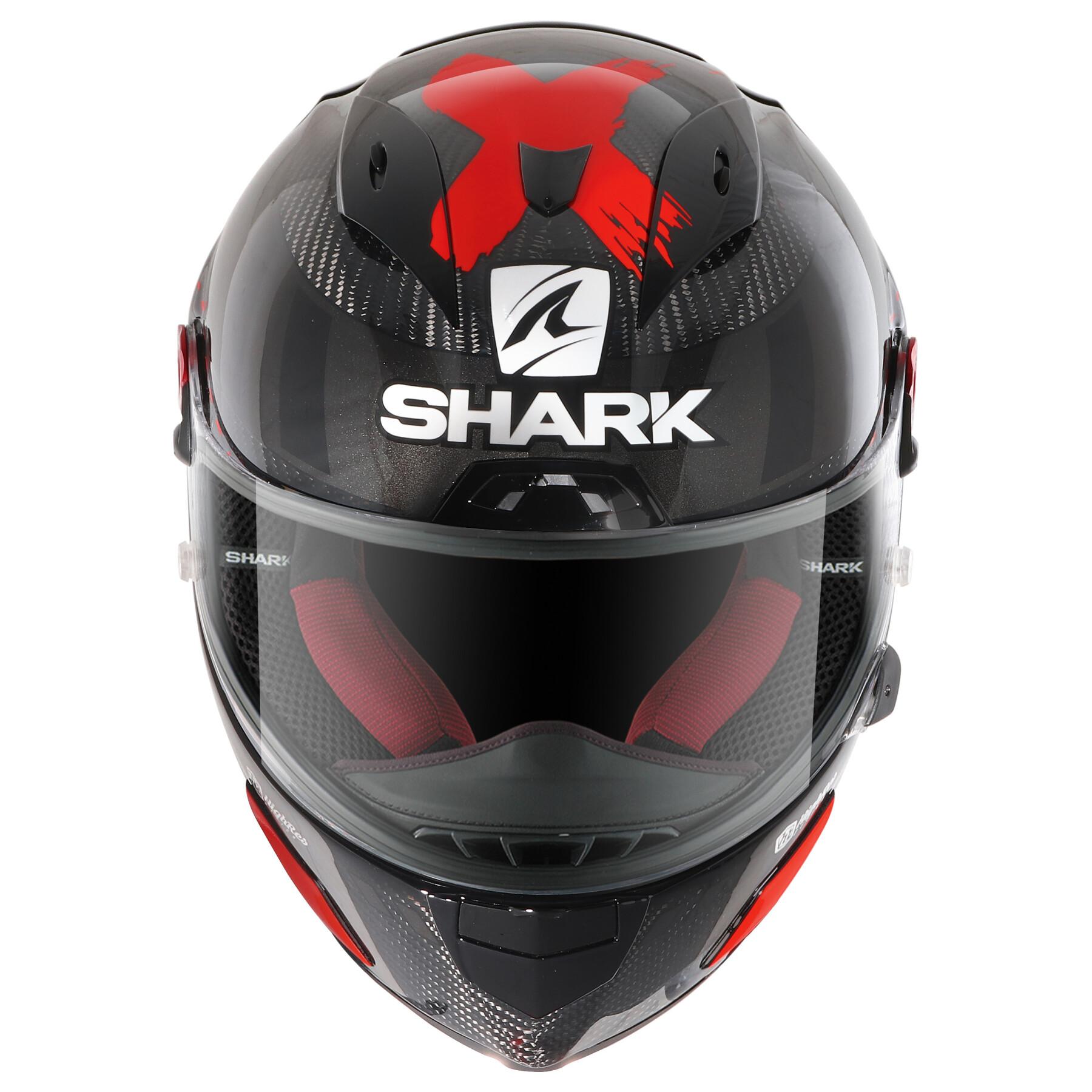 Casco de moto integral Shark race-r pro GP lorenzo winter test 99