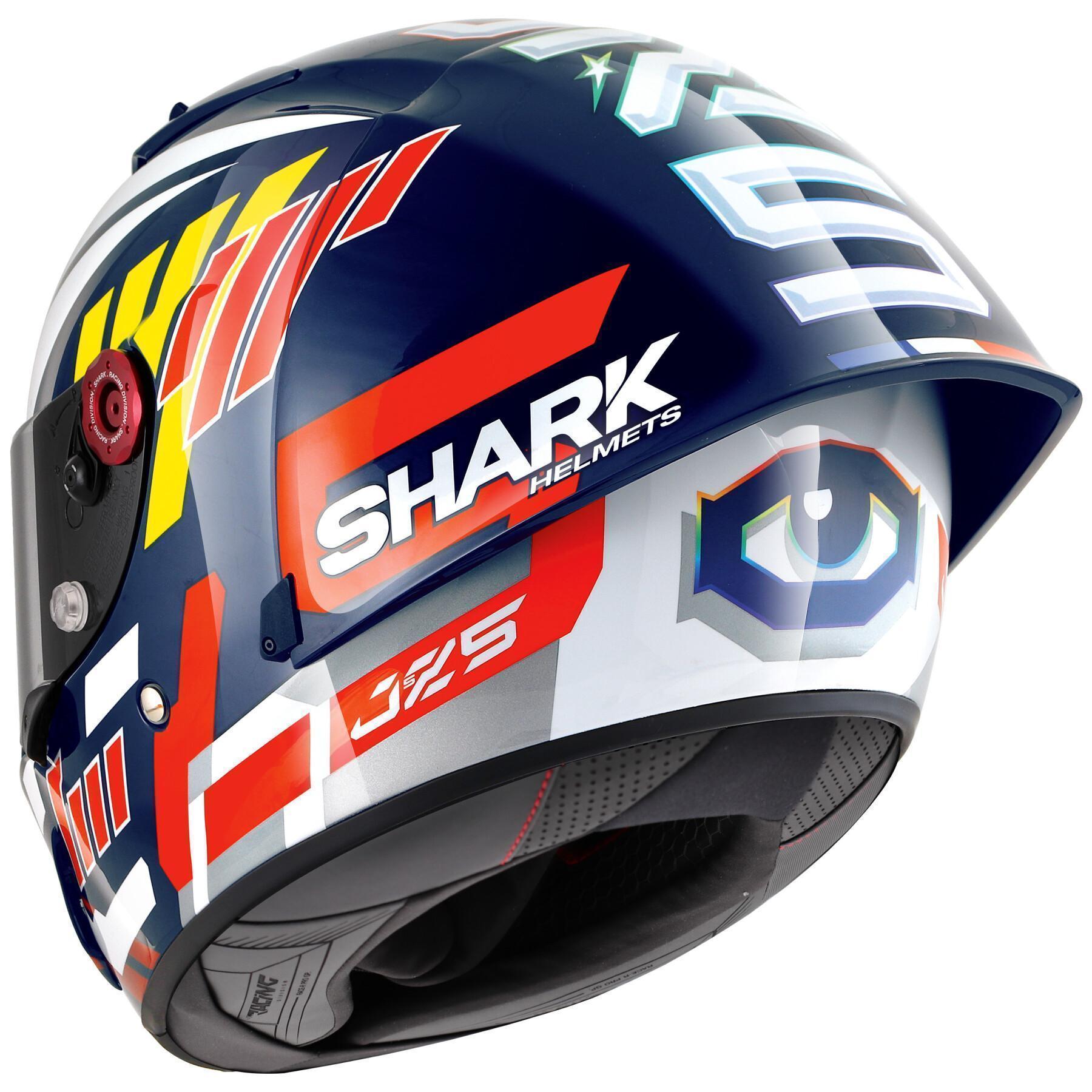 Casco de moto integral Shark race-r pro GP zarco signature