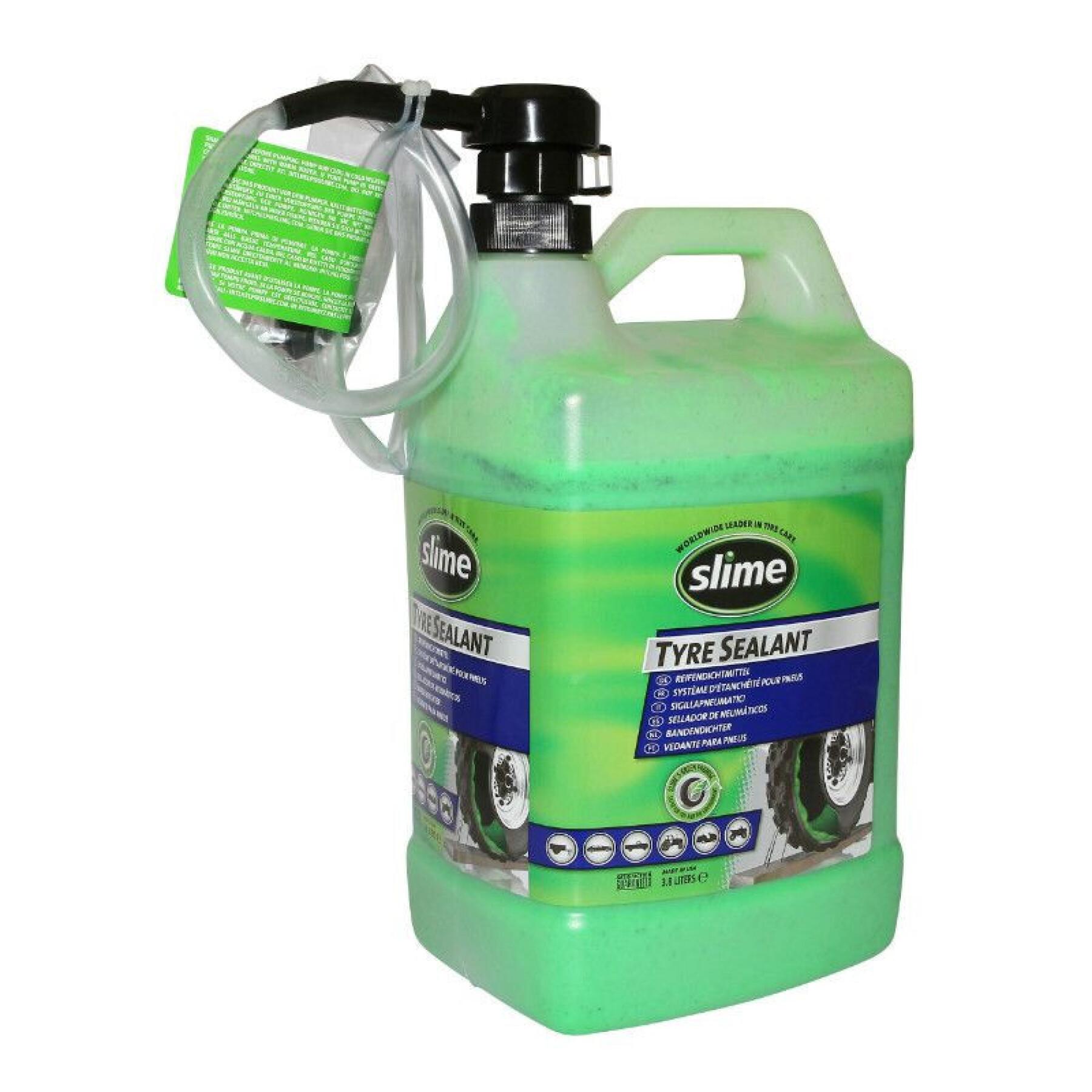 Líquido antipinchazos para neumáticos sin cámara con bomba dosificadora  Slime - Productos de limpieza - Mantenimiento