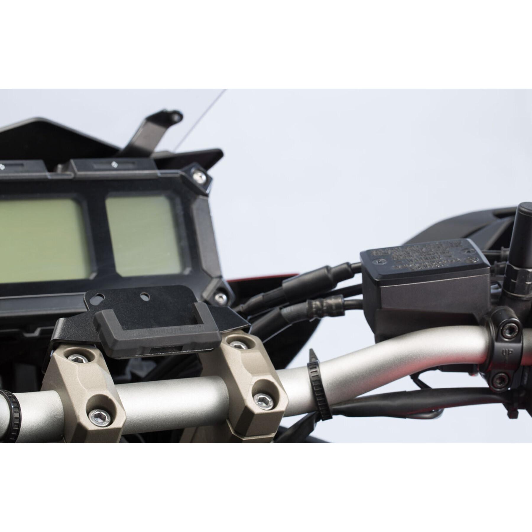 Soporte moto gps para manillar SW-Motech Yamaha MT-09 Tracer/ Tracer 900GT