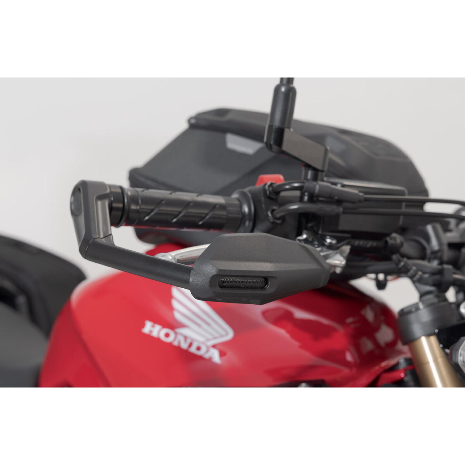 Protección de la palanca de freno con deflector de viento para moto SW-Motech Honda CB650R (18-)