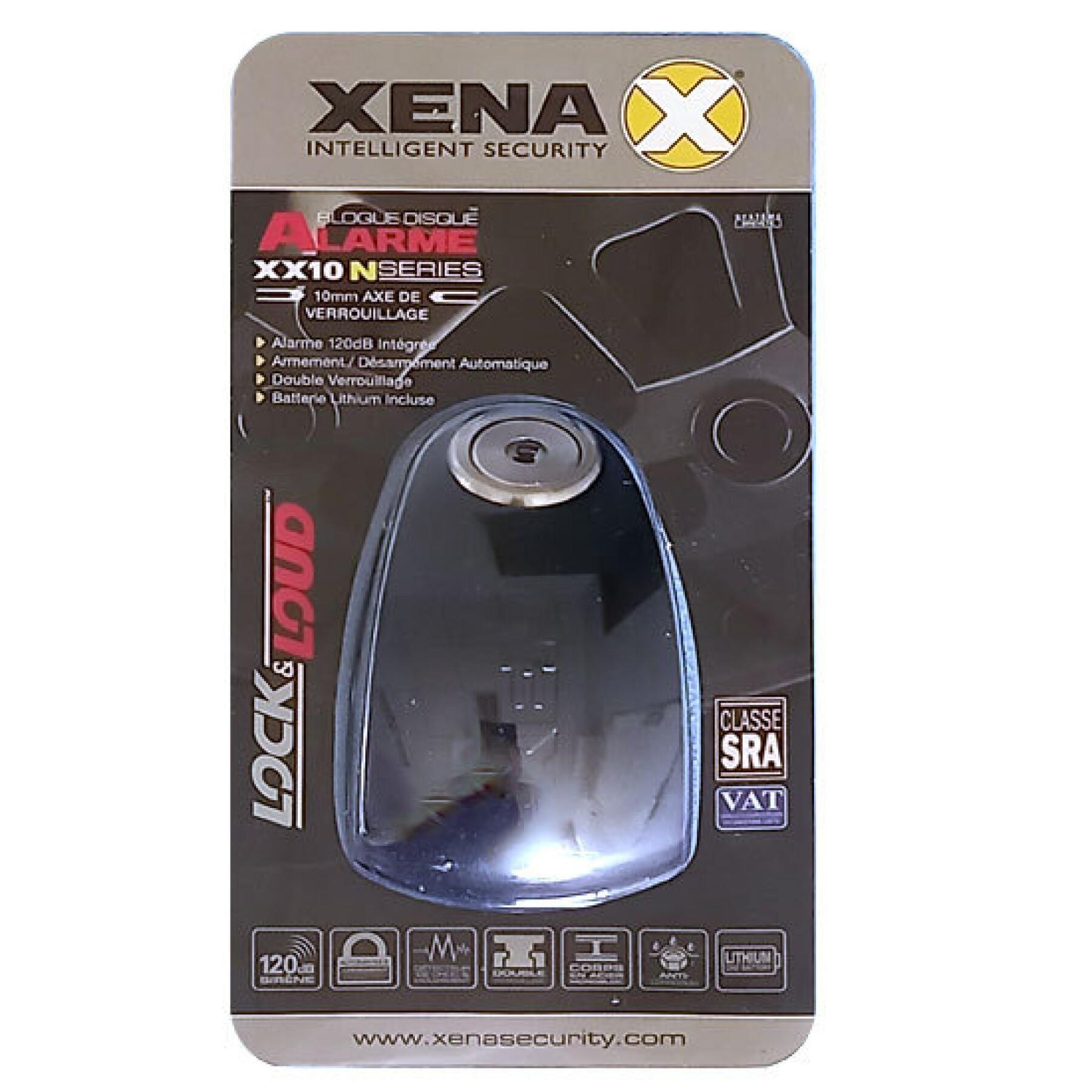 Xena XX10 SRA moto alarma disco-cerradura
